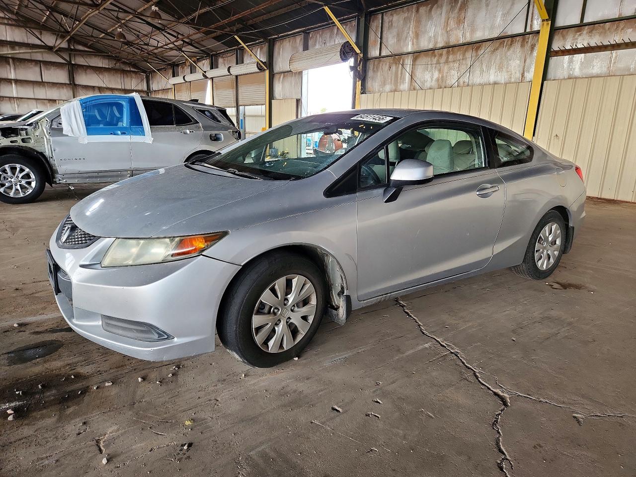 2012 Honda Civic Lx Серебряный vin: 2HGFG3B55CH548402