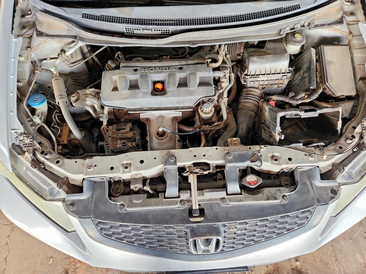 2012 Honda Civic Lx Silver vin: 2HGFG3B55CH548402