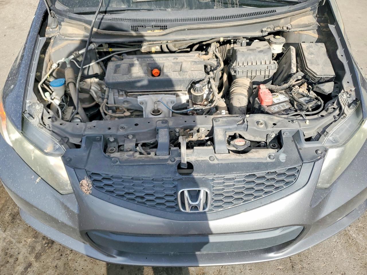 2012 Honda Civic Lx Gray vin: 2HGFG3B55CH549002