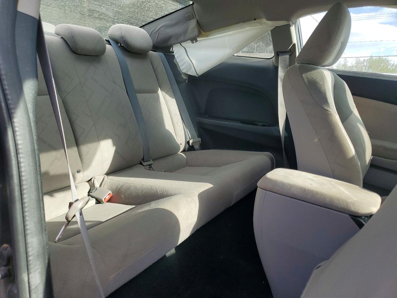 2012 Honda Civic Lx Gray vin: 2HGFG3B55CH549002
