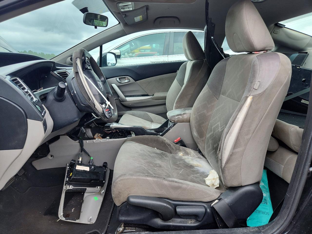 2013 Honda Civic Lx Black vin: 2HGFG3B55DH519922