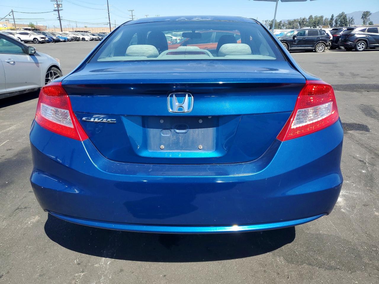 2013 Honda Civic Lx Blue vin: 2HGFG3B55DH530953
