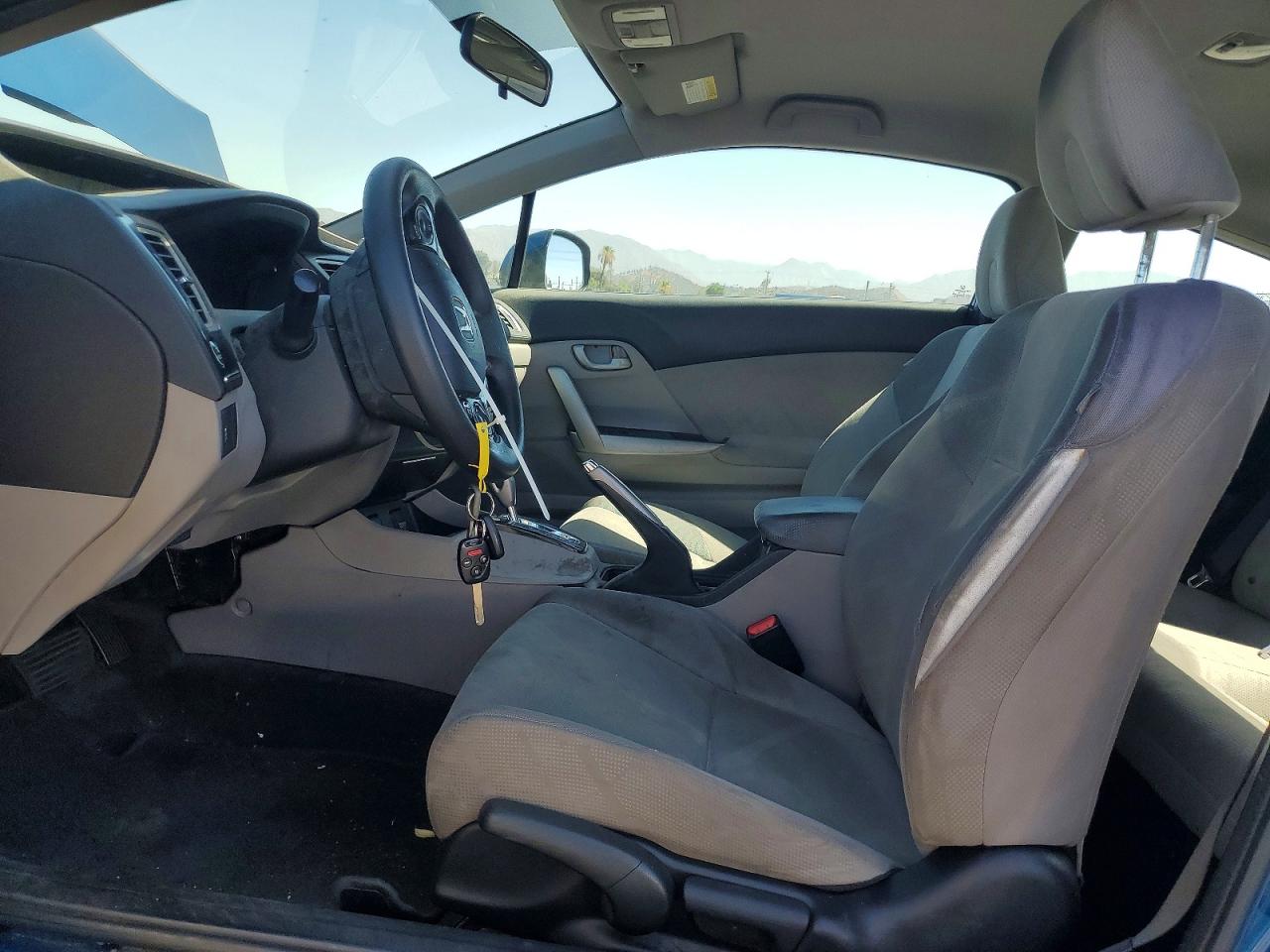 2013 Honda Civic Lx Blue vin: 2HGFG3B55DH530953