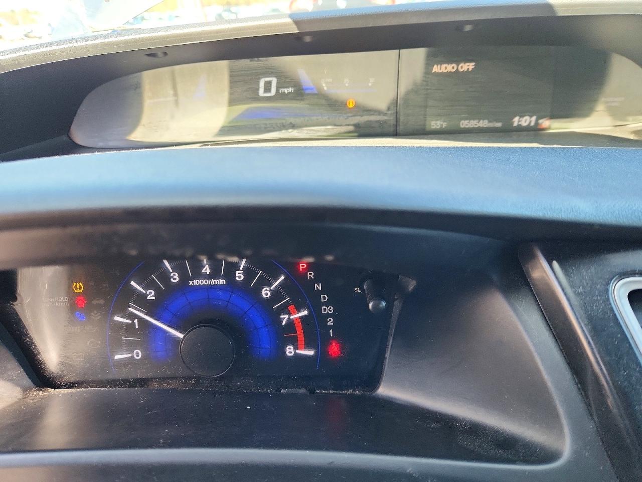 2013 Honda Civic Lx Gray vin: 2HGFG3B55DH531522