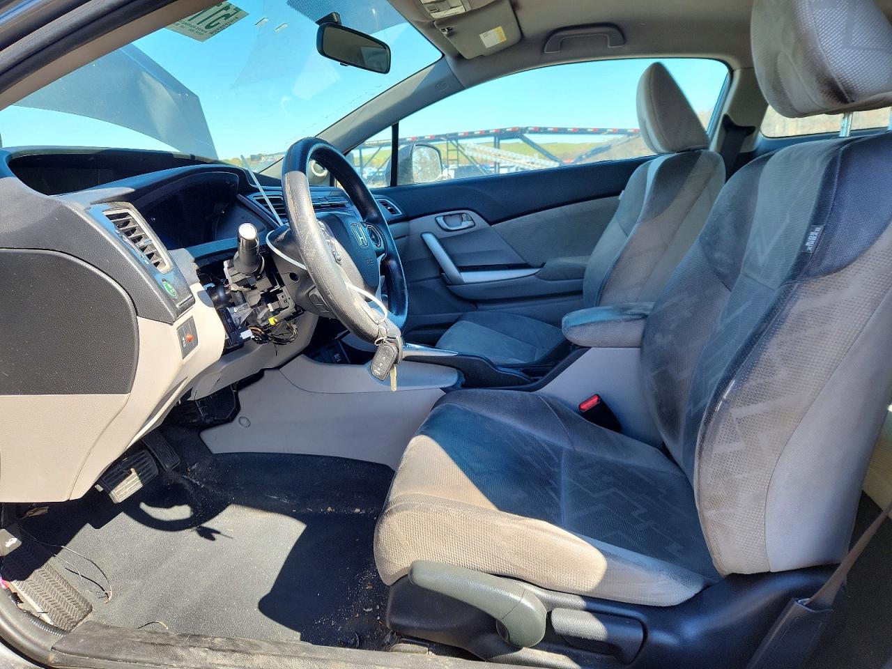 2013 Honda Civic Lx Gray vin: 2HGFG3B55DH531522