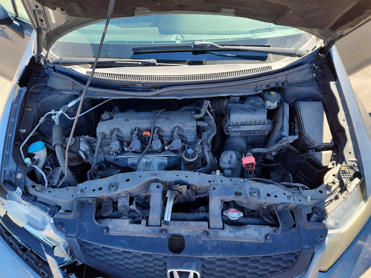 2013 Honda Civic Lx Gray vin: 2HGFG3B55DH531522