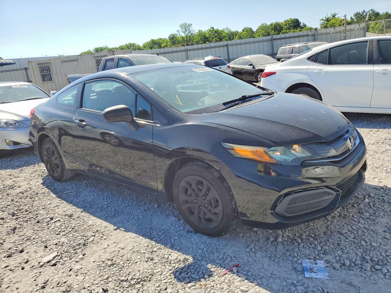 2014 Honda Civic Lx Black vin: 2HGFG3B55EH501499