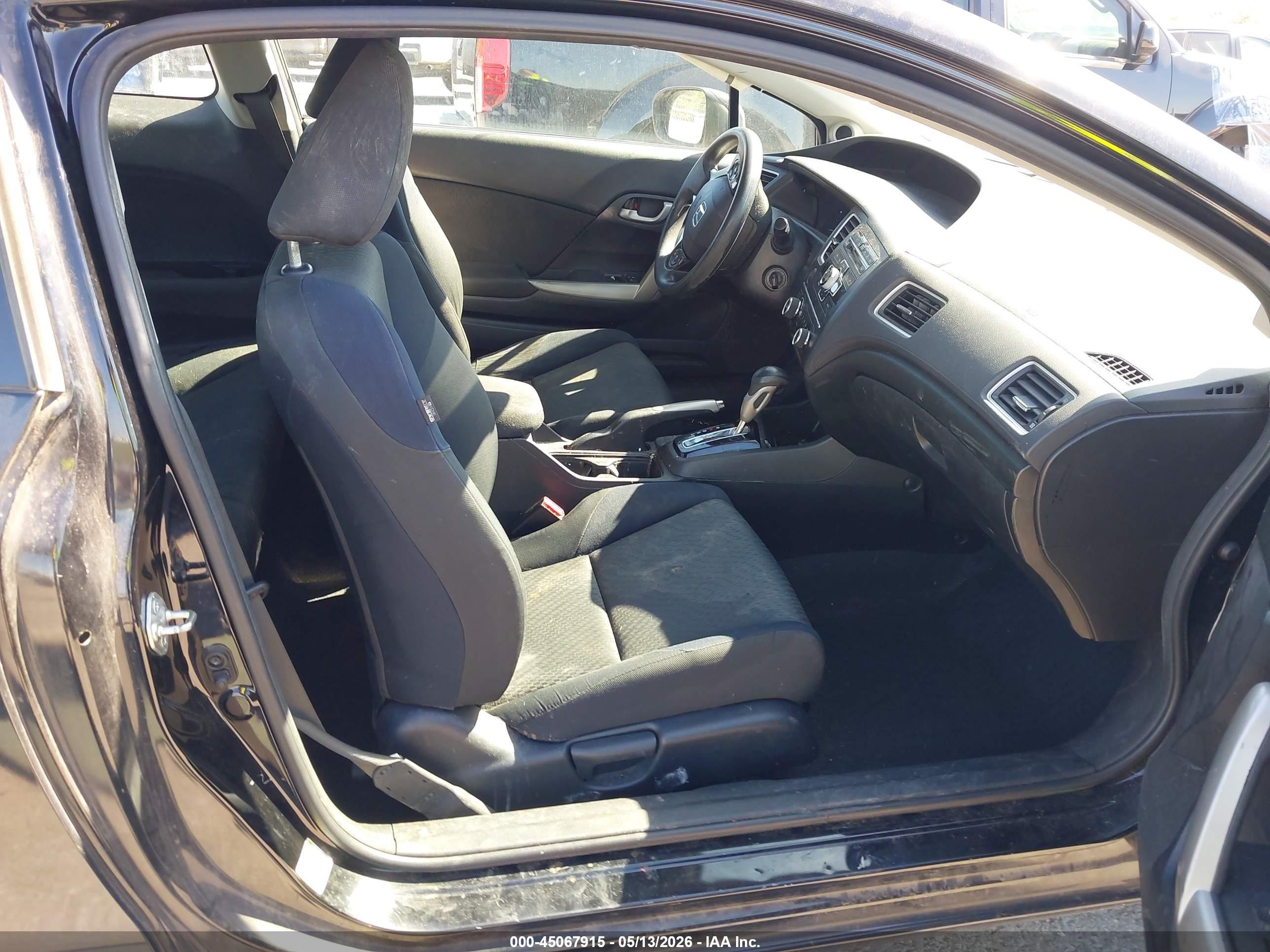 2014 Honda Civic Lx Black vin: 2HGFG3B55EH502586
