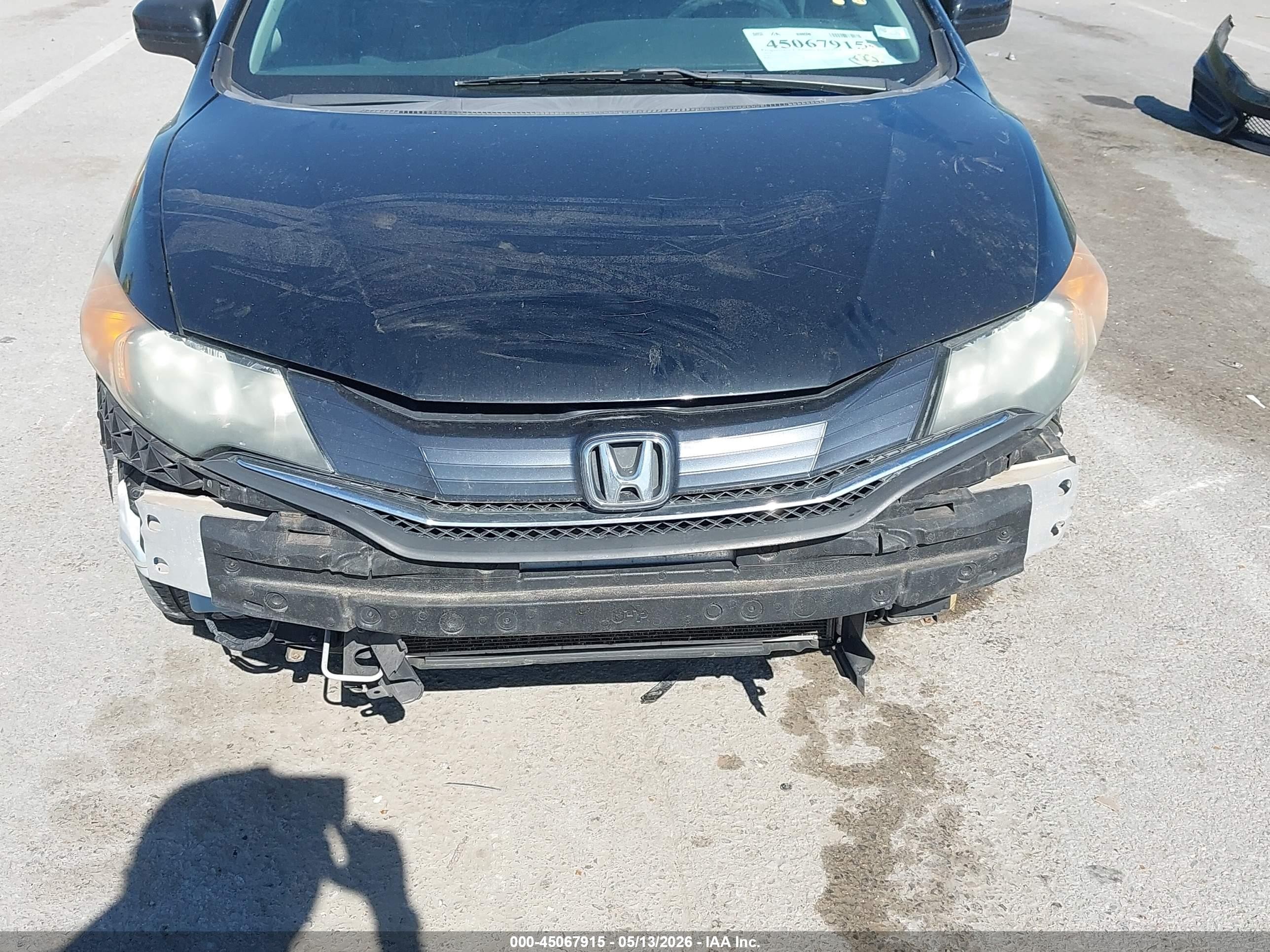 2014 Honda Civic Lx Black vin: 2HGFG3B55EH502586