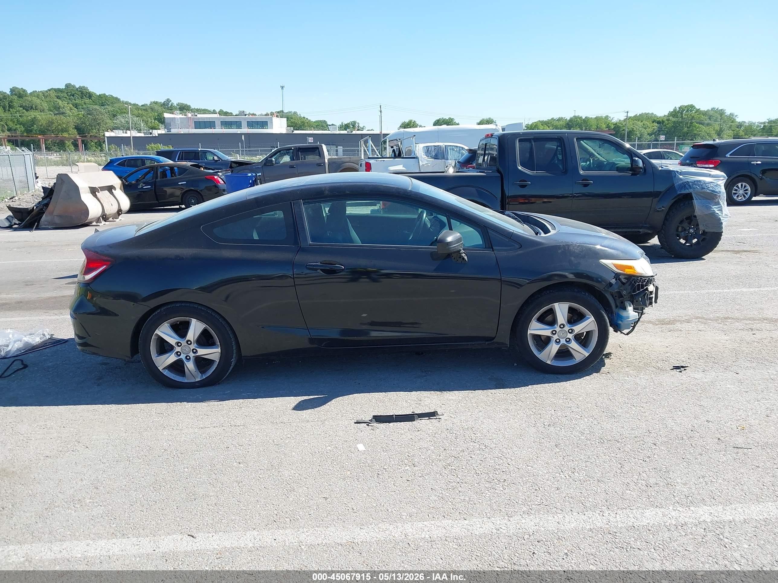 2014 Honda Civic Lx Black vin: 2HGFG3B55EH502586