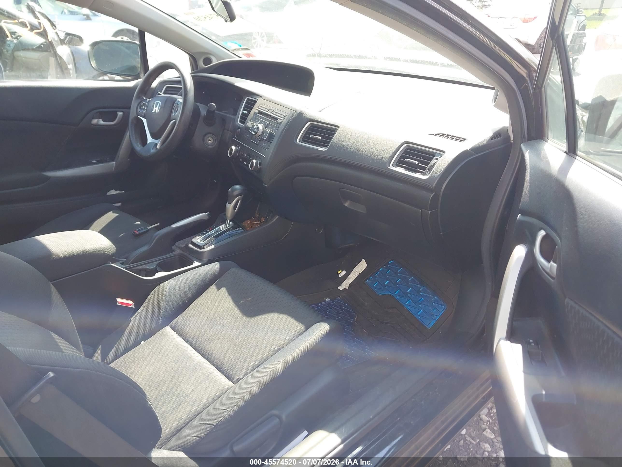 2014 Honda Civic Lx Black vin: 2HGFG3B55EH503110