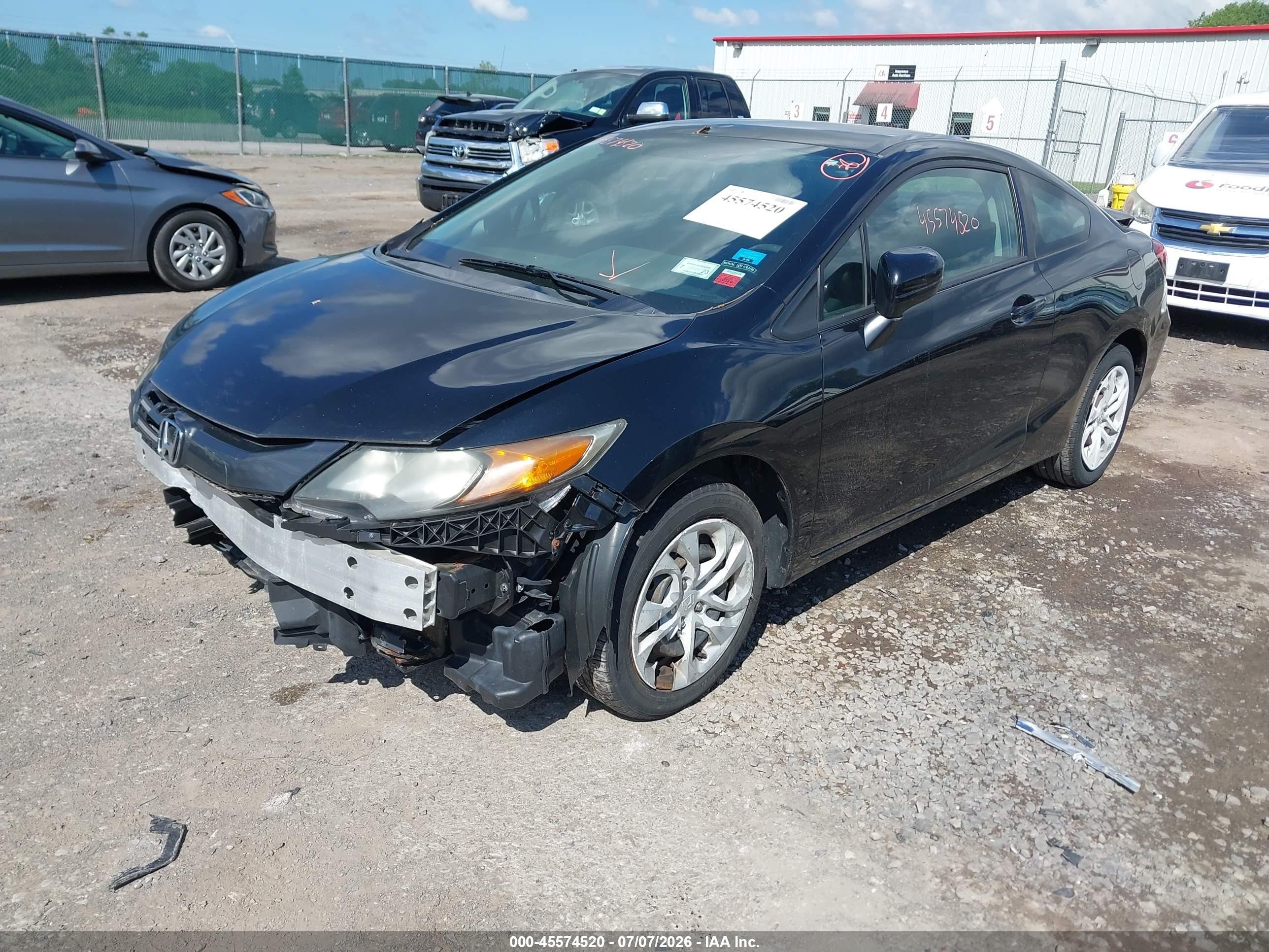 2014 Honda Civic Lx Black vin: 2HGFG3B55EH503110