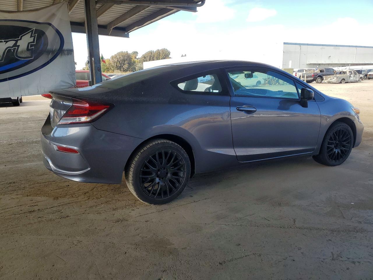2014 Honda Civic Lx Gray vin: 2HGFG3B55EH505701
