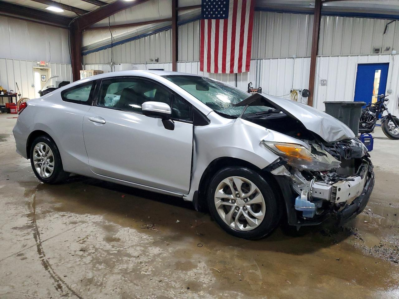 2015 Honda Civic Lx Silver vin: 2HGFG3B55FH508339