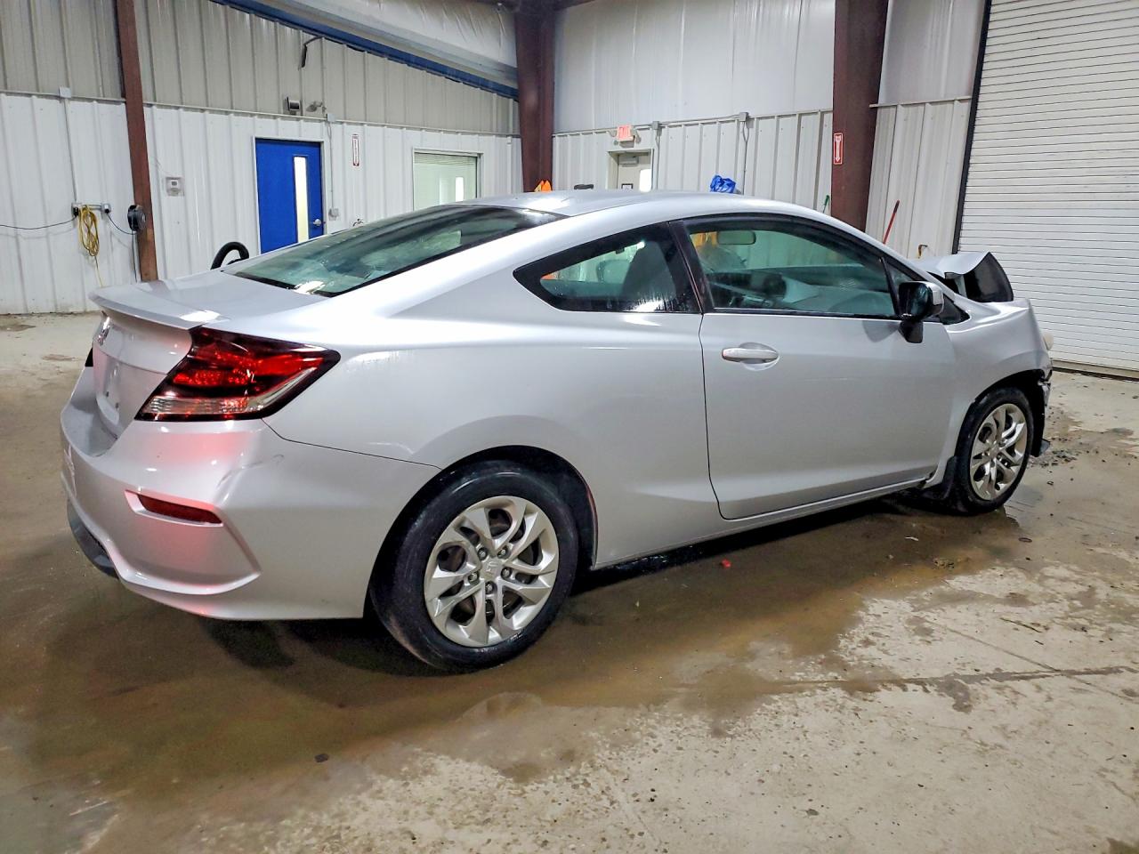 2015 Honda Civic Lx Silver vin: 2HGFG3B55FH508339