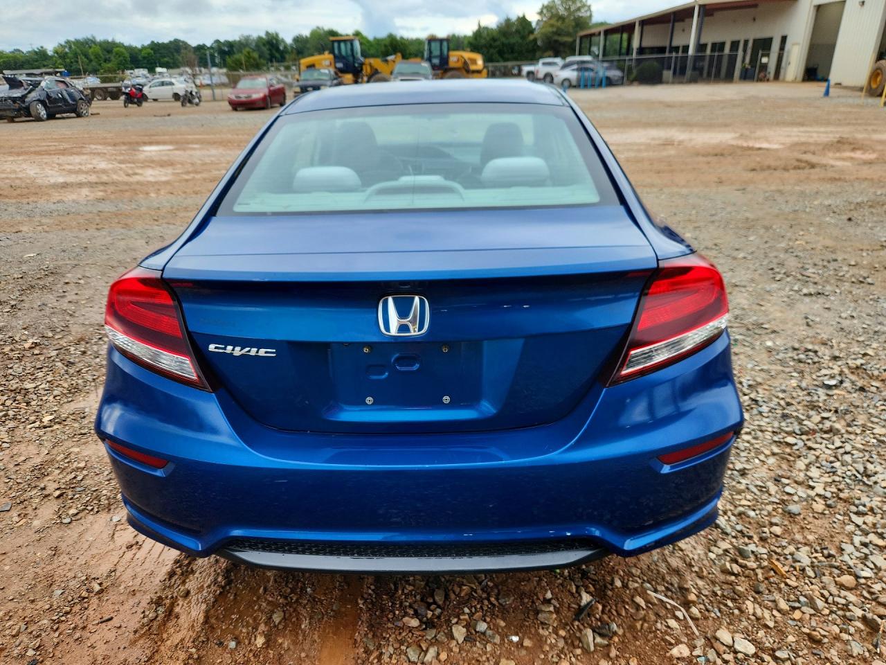 2015 Honda Civic Lx Blue vin: 2HGFG3B55FH511502