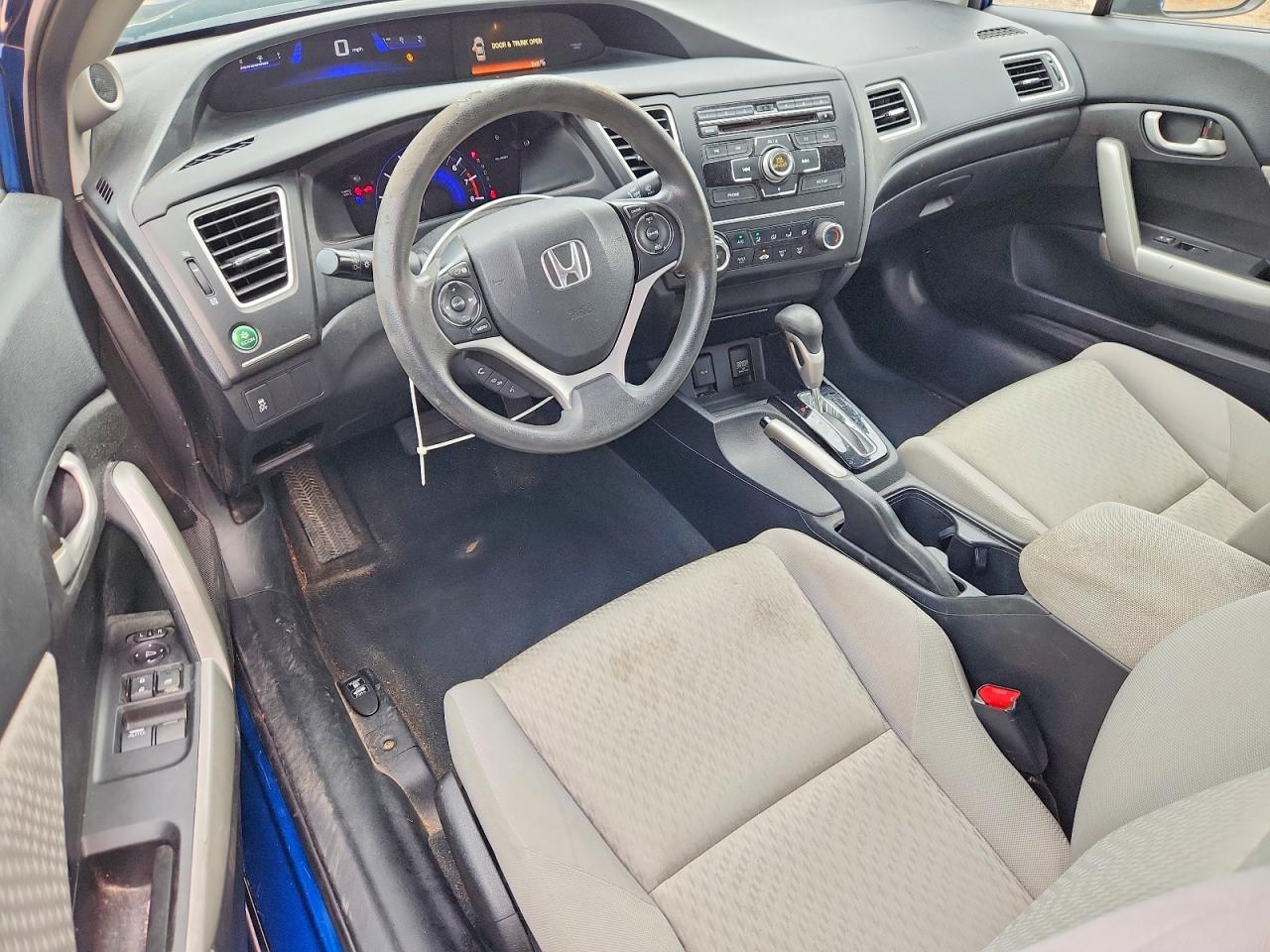 2015 Honda Civic Lx Blue vin: 2HGFG3B55FH511502