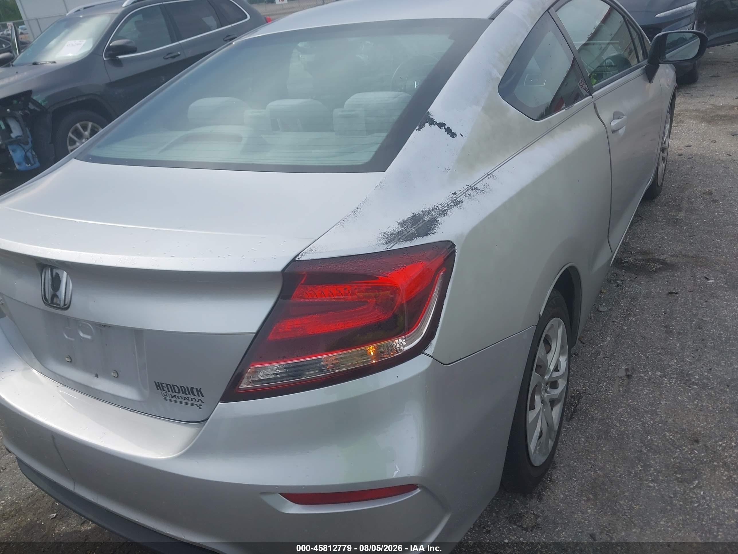 2015 Honda Civic Lx Silver vin: 2HGFG3B55FH516912