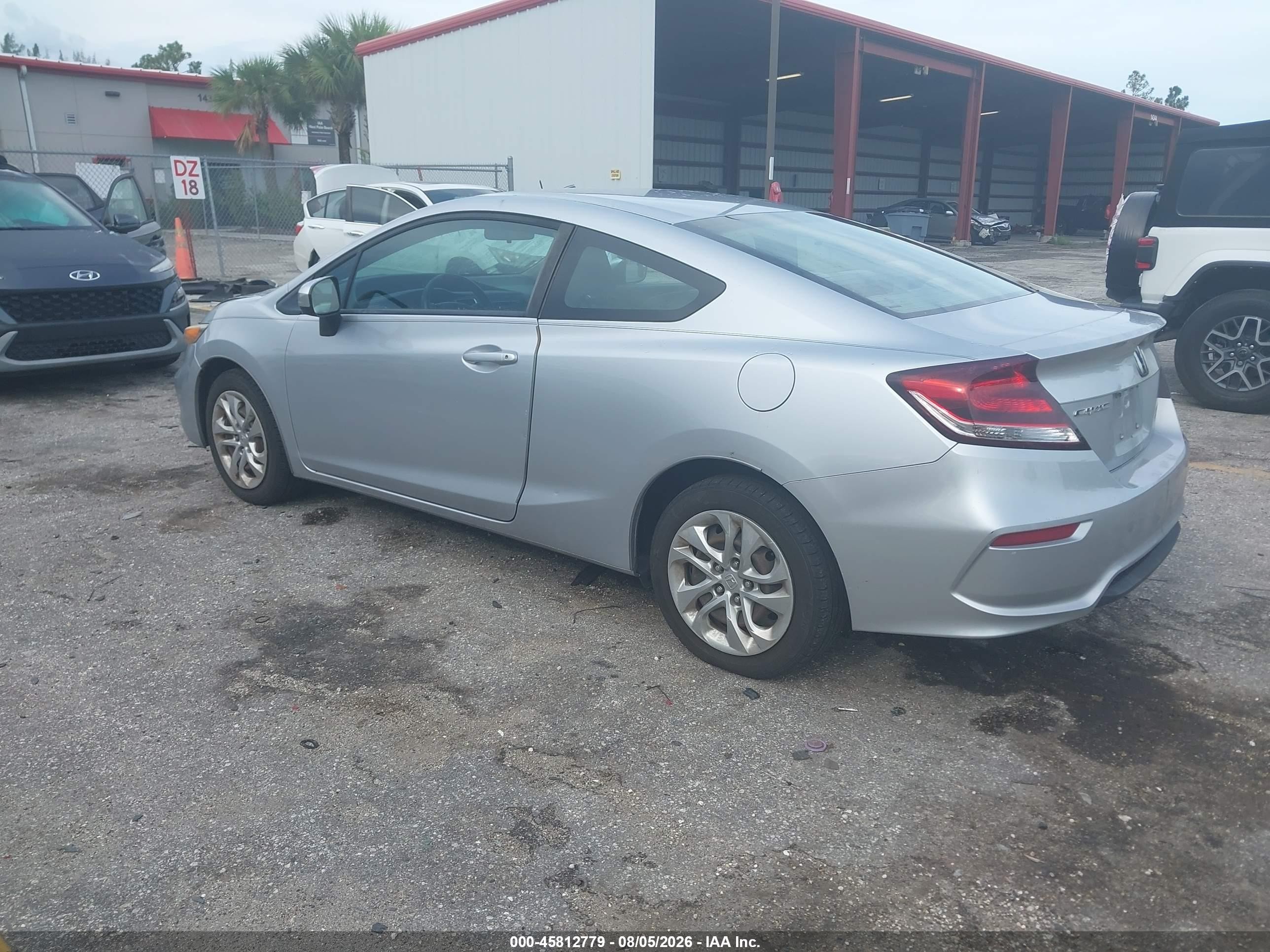 2015 Honda Civic Lx Silver vin: 2HGFG3B55FH516912
