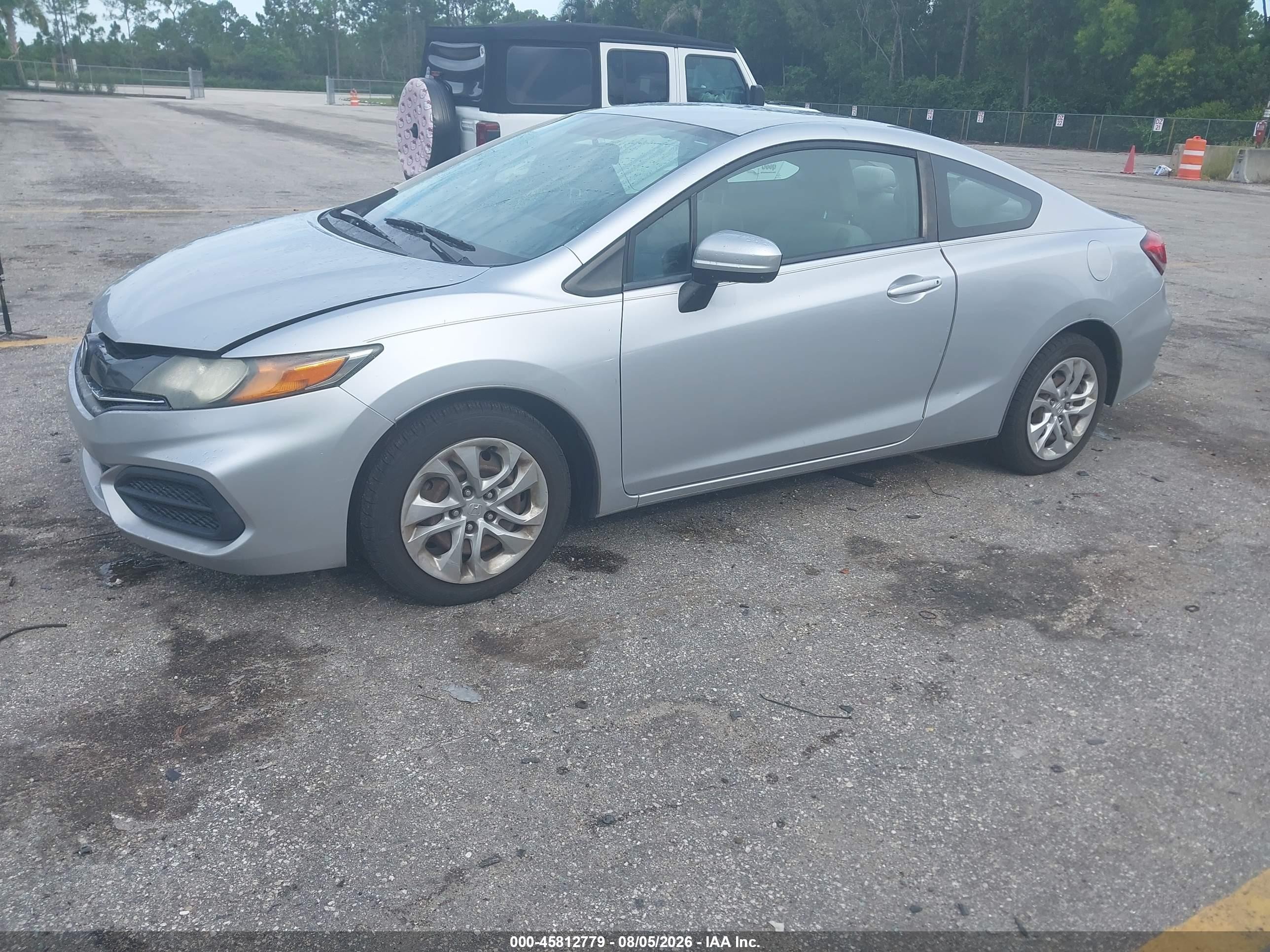 2015 Honda Civic Lx Silver vin: 2HGFG3B55FH516912