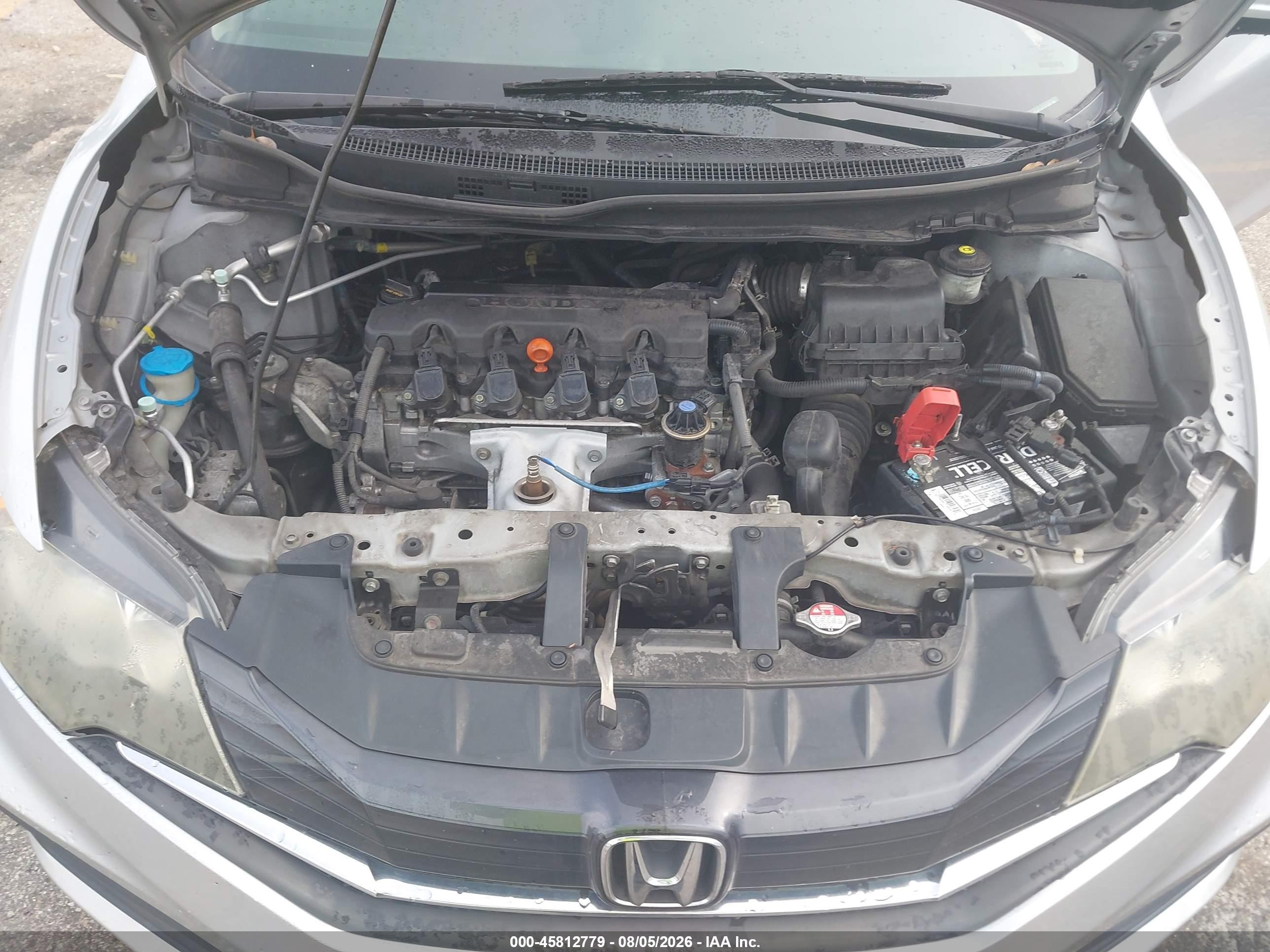 2015 Honda Civic Lx Silver vin: 2HGFG3B55FH516912