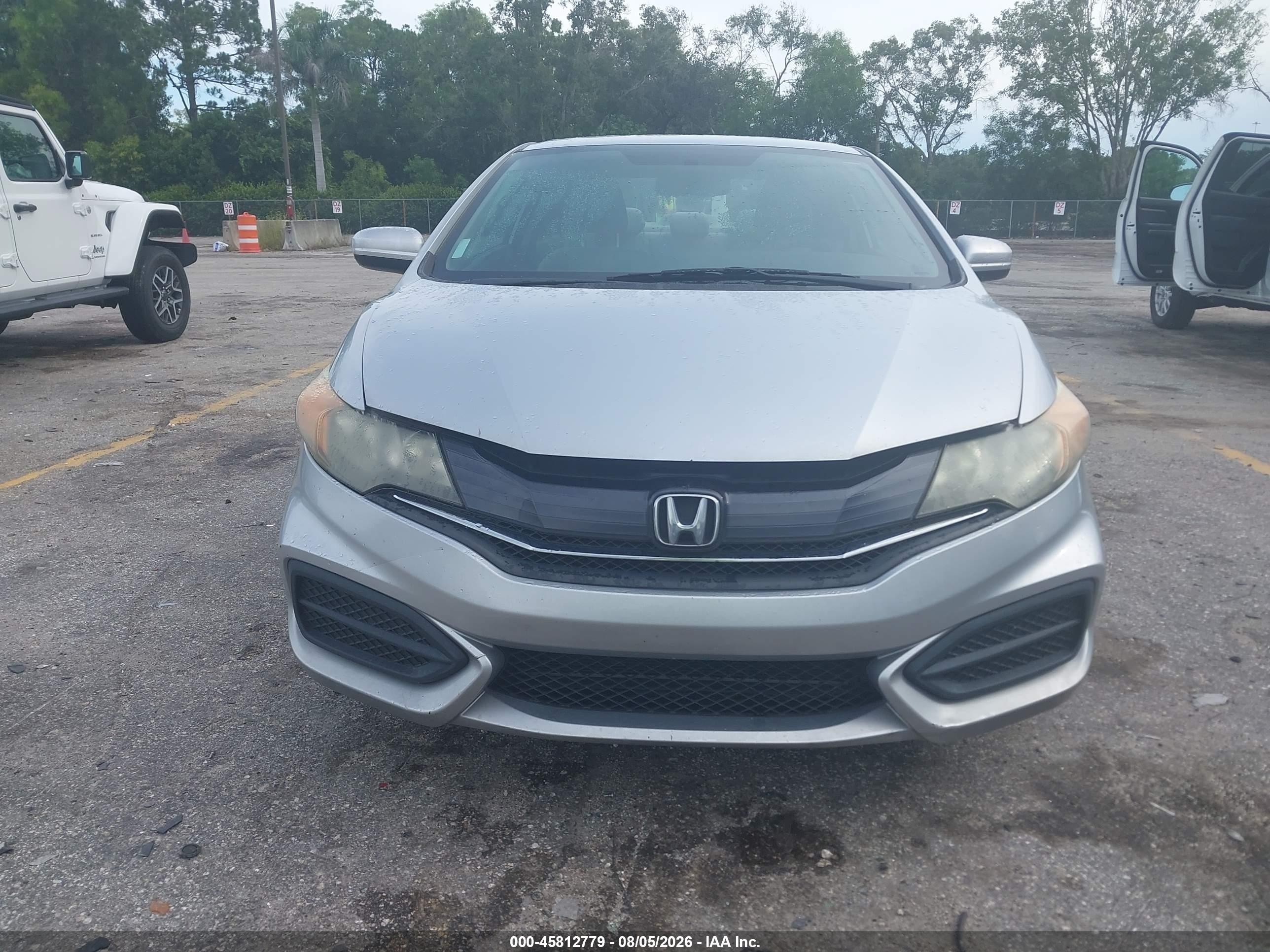 2015 Honda Civic Lx Silver vin: 2HGFG3B55FH516912
