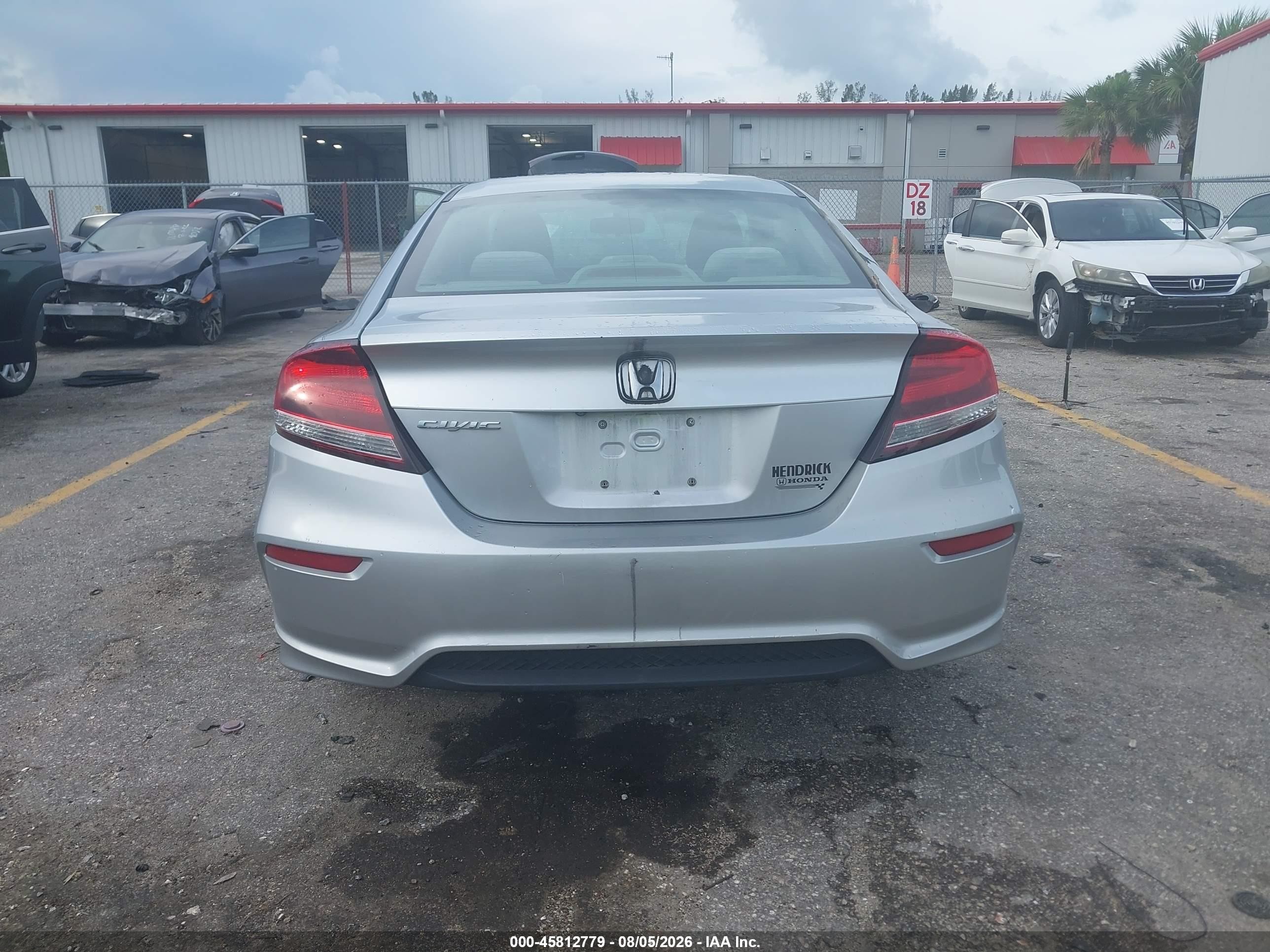 2015 Honda Civic Lx Silver vin: 2HGFG3B55FH516912