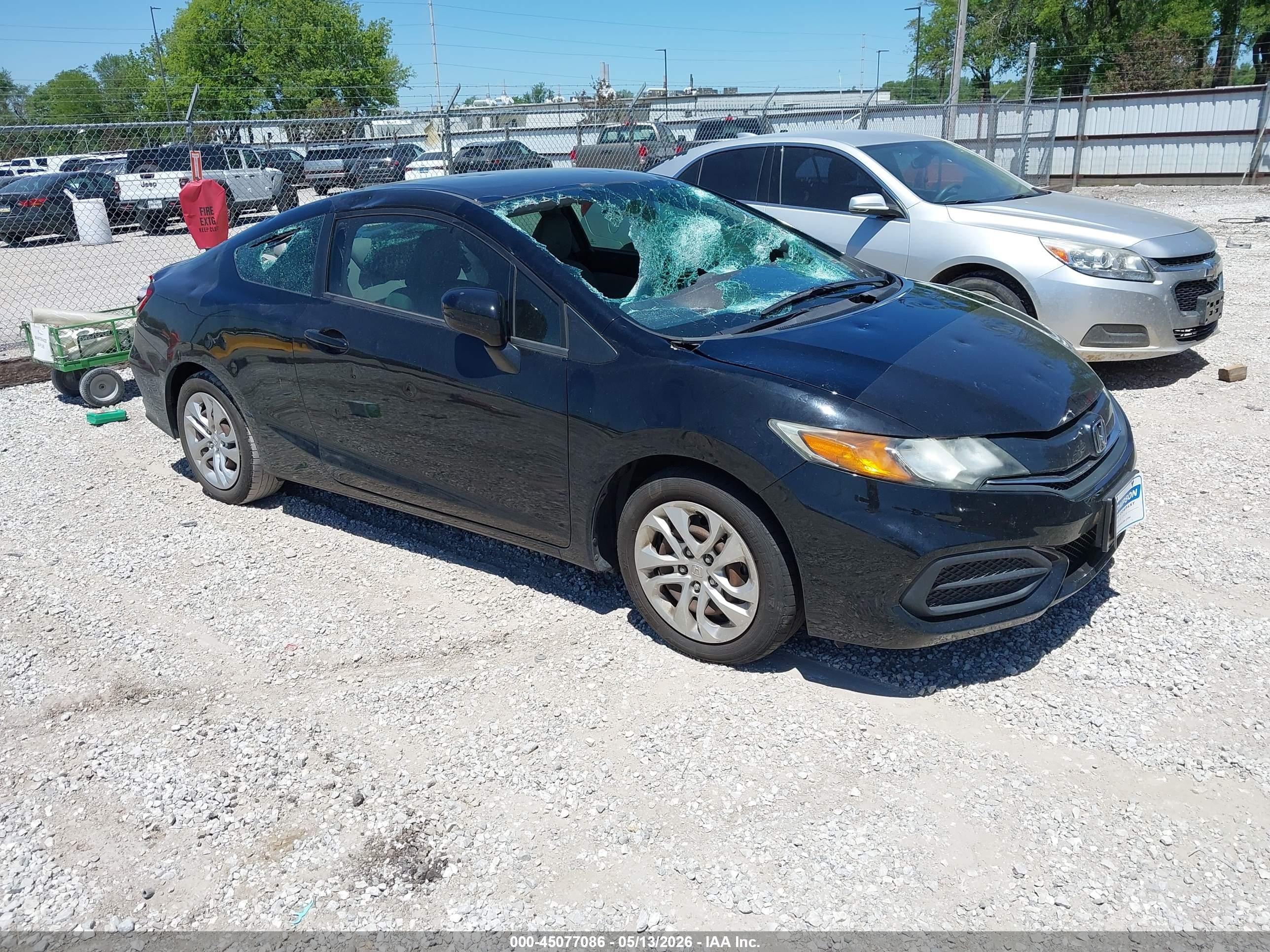 2015 Honda Civic Lx Black vin: 2HGFG3B55FH530311