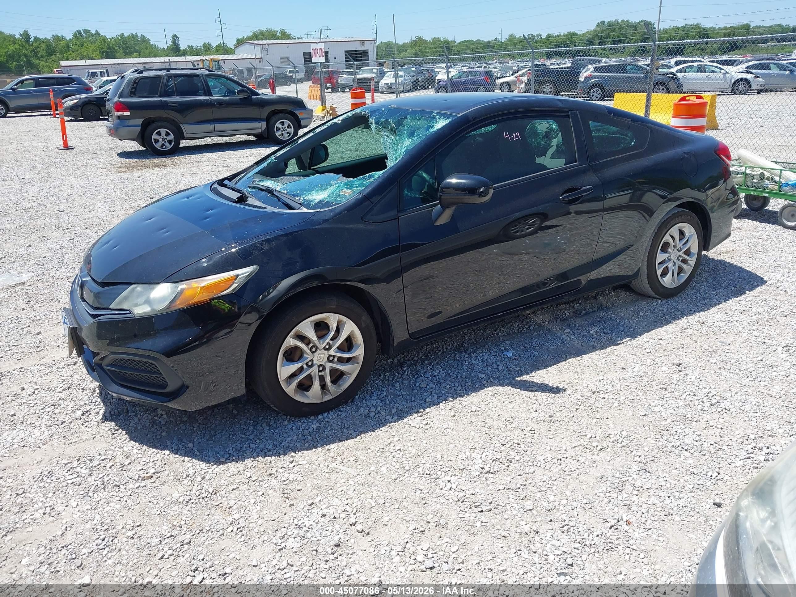 2015 Honda Civic Lx Black vin: 2HGFG3B55FH530311