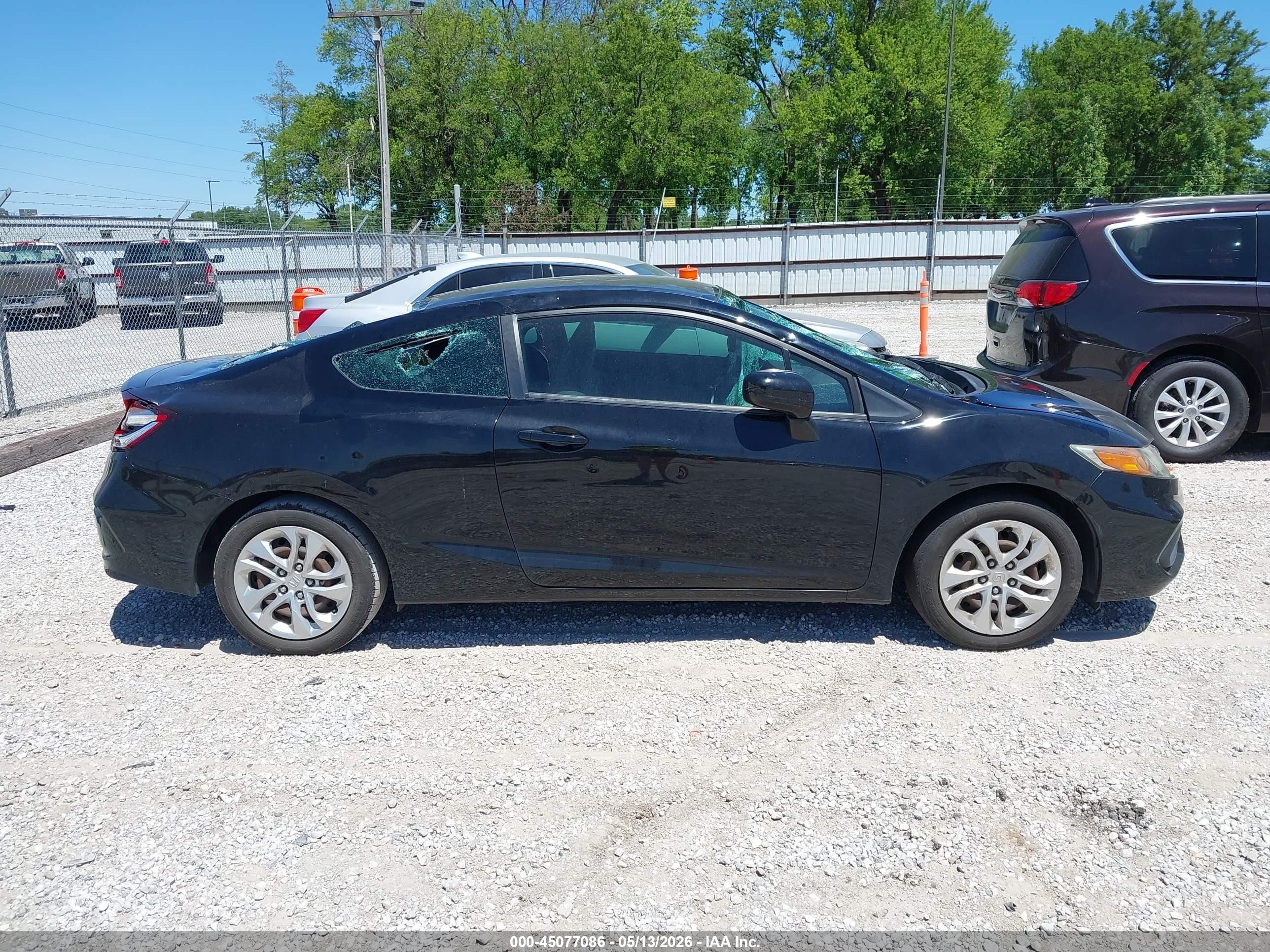 2015 Honda Civic Lx Black vin: 2HGFG3B55FH530311