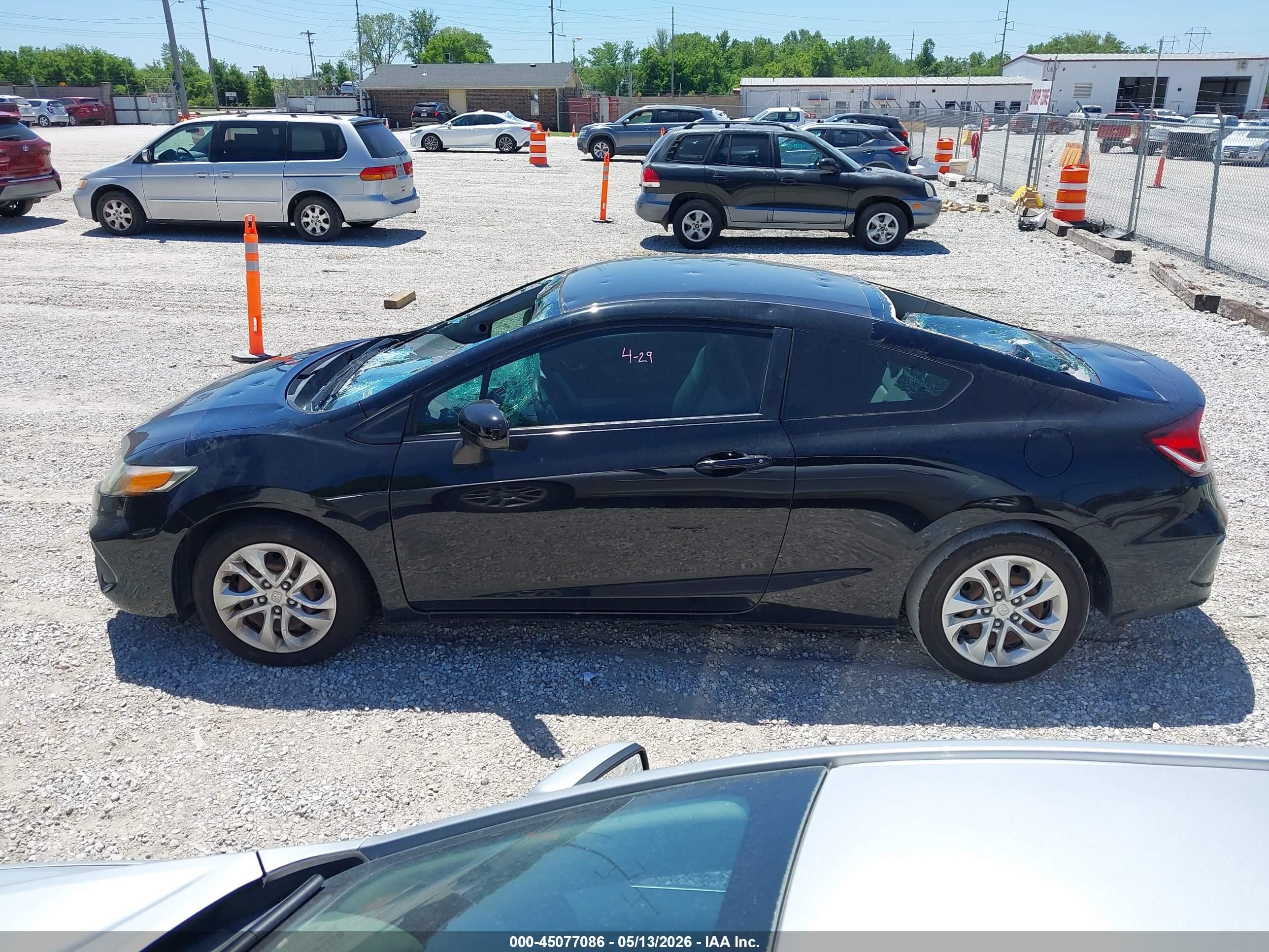 2015 Honda Civic Lx Black vin: 2HGFG3B55FH530311