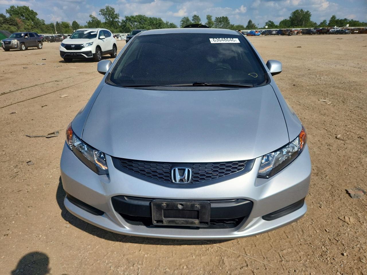 2012 Honda Civic Lx Silver vin: 2HGFG3B56CH511696