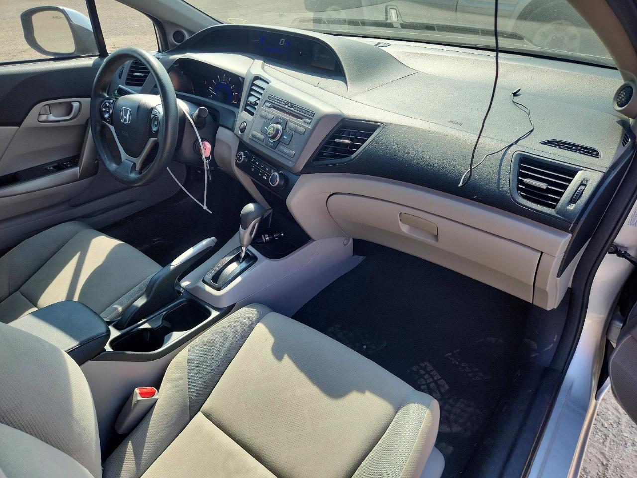2012 Honda Civic Lx Silver vin: 2HGFG3B56CH511696