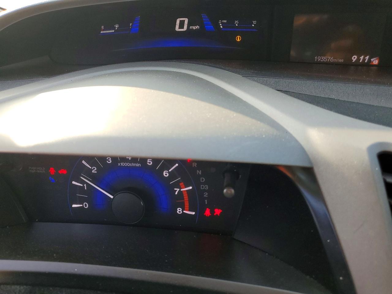 2012 Honda Civic Lx Фиолетовый vin: 2HGFG3B56CH524092