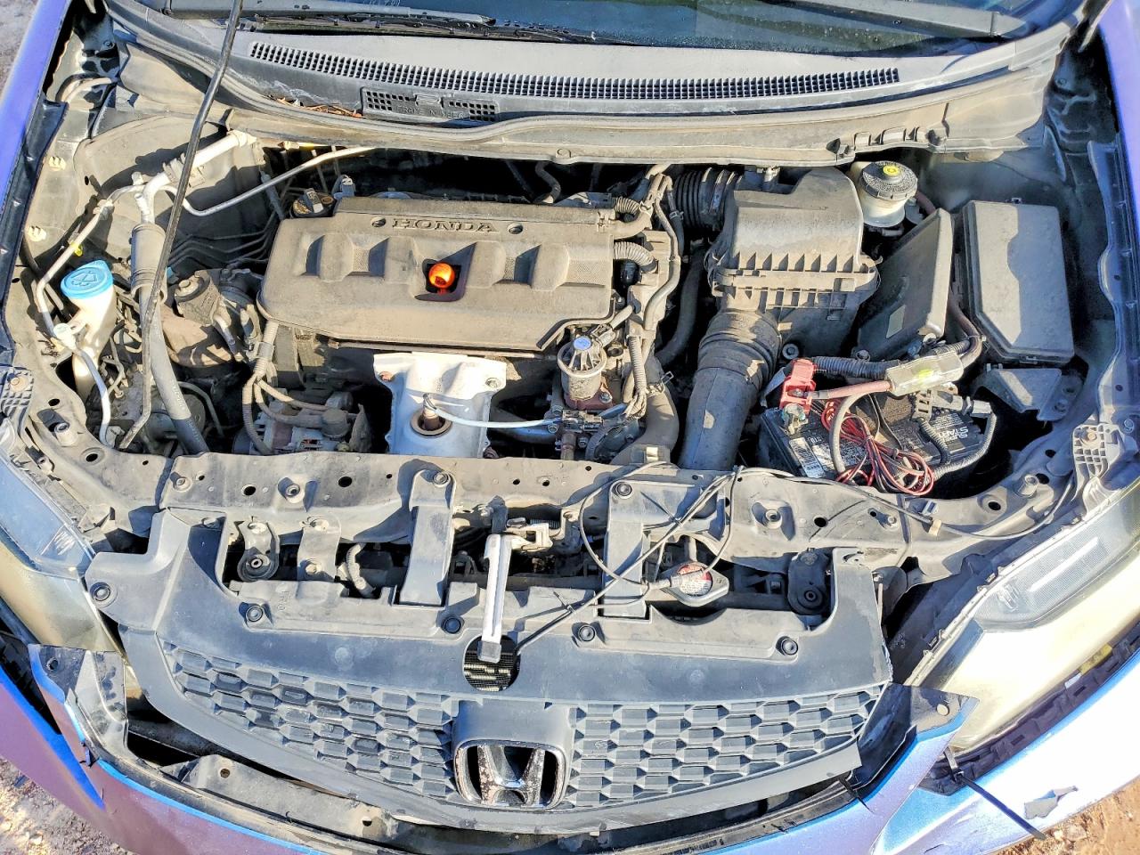 2012 Honda Civic Lx Фиолетовый vin: 2HGFG3B56CH524092