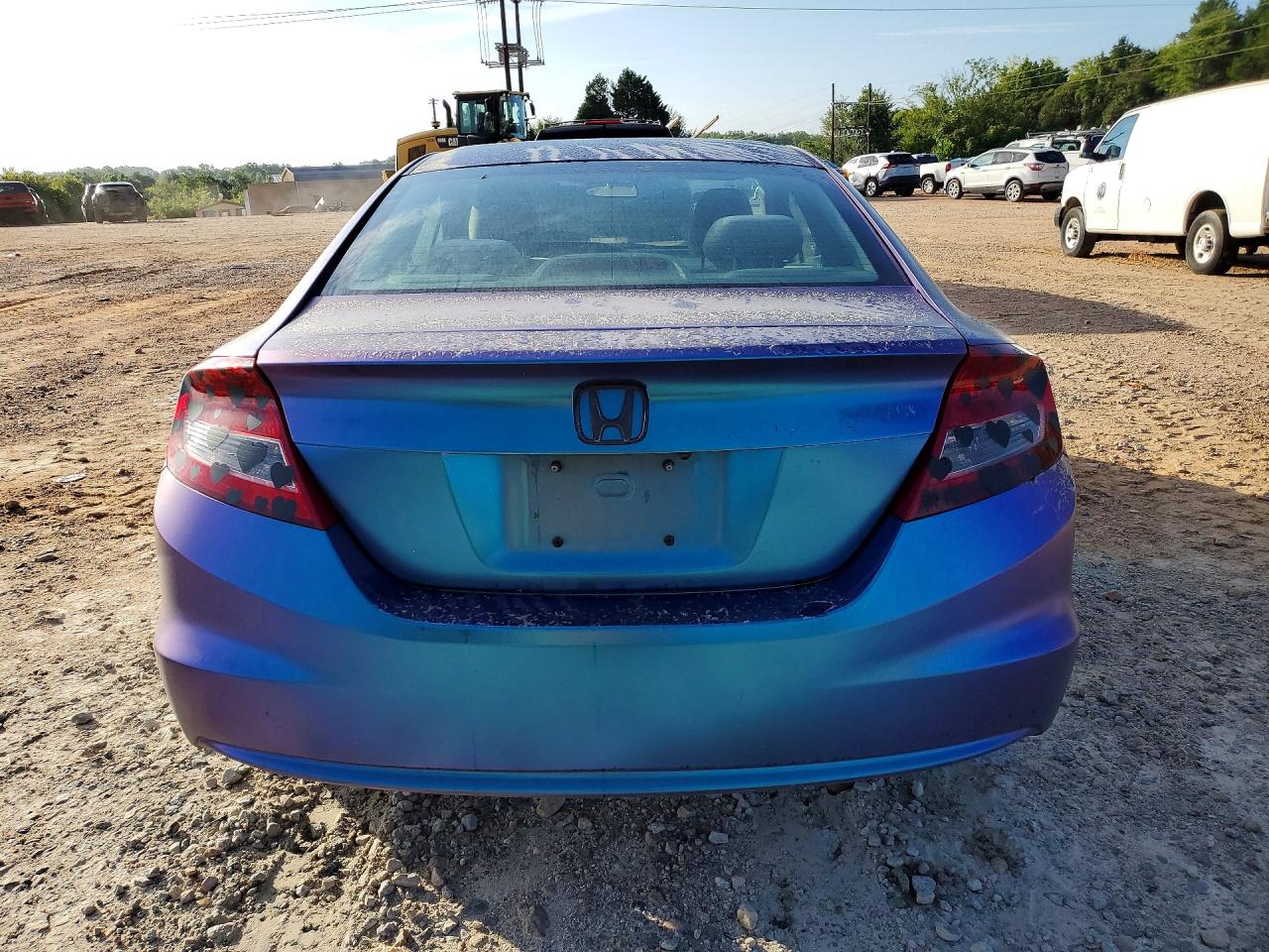 2012 Honda Civic Lx Фиолетовый vin: 2HGFG3B56CH524092