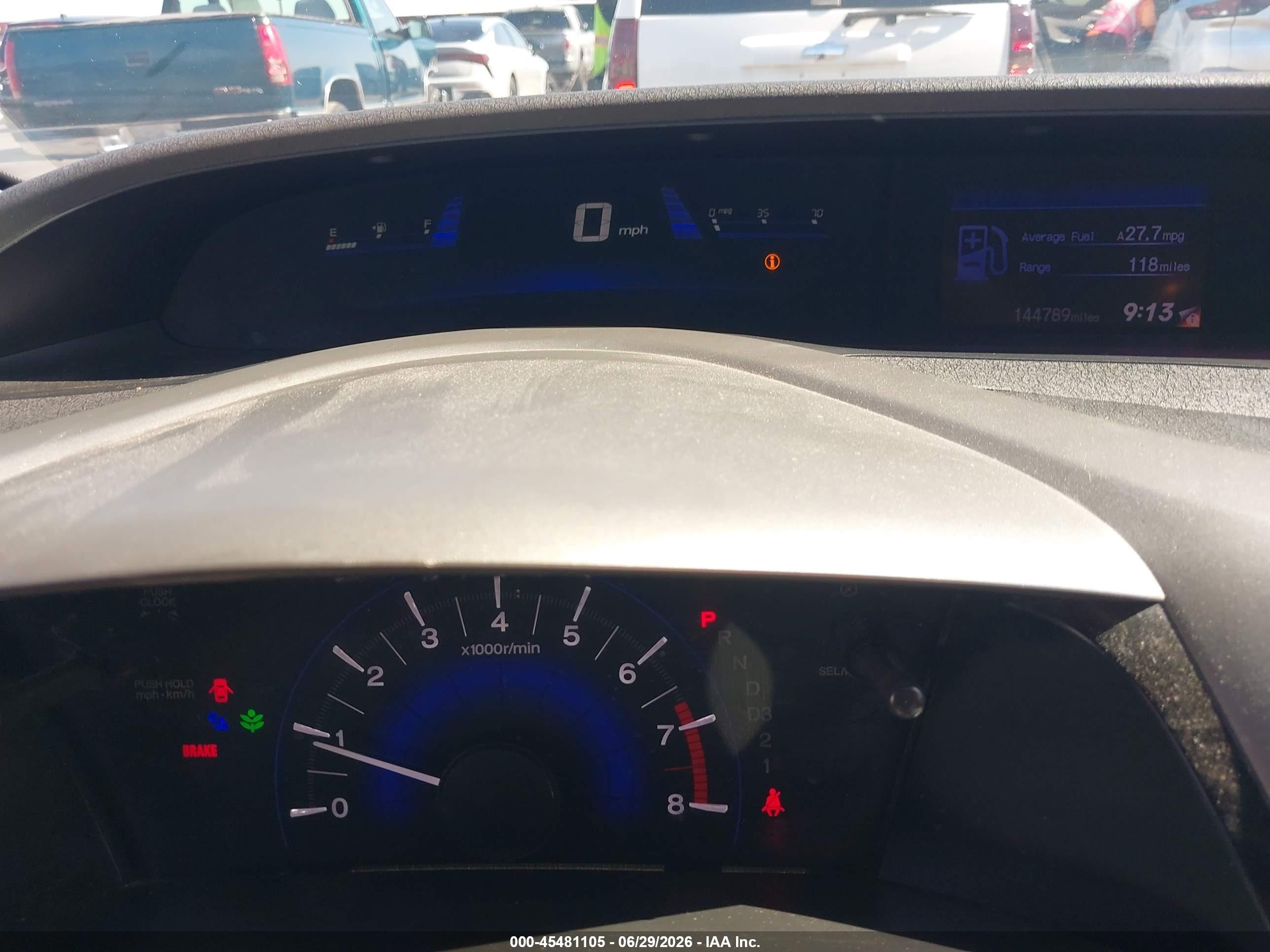 2012 Honda Civic Lx Gray vin: 2HGFG3B56CH530510