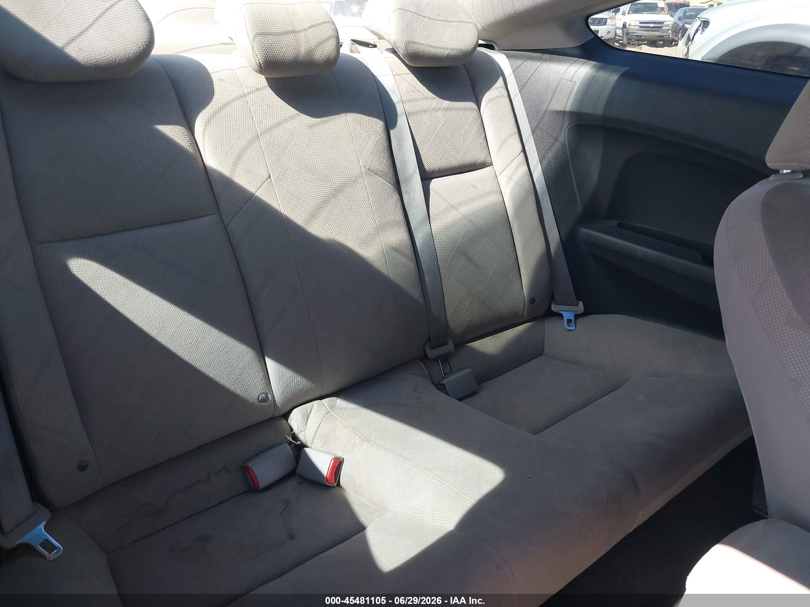 2012 Honda Civic Lx Gray vin: 2HGFG3B56CH530510