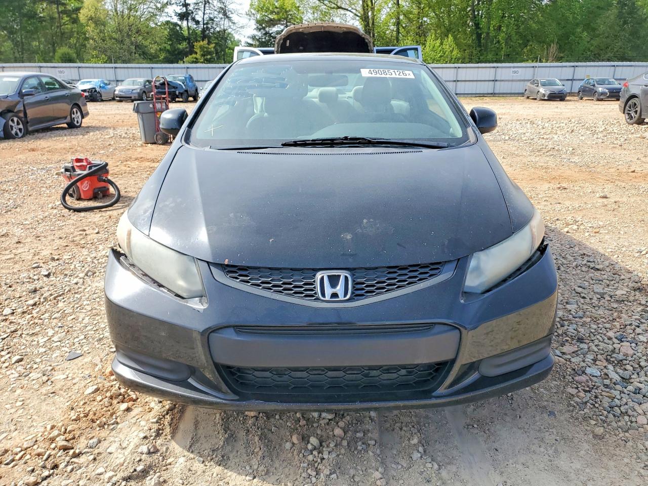 2012 Honda Civic Lx Black vin: 2HGFG3B56CH546822