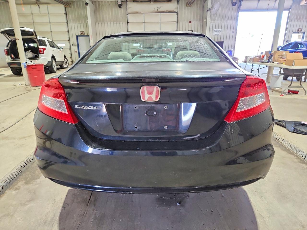 2012 Honda Civic Lx Black vin: 2HGFG3B56CH553074