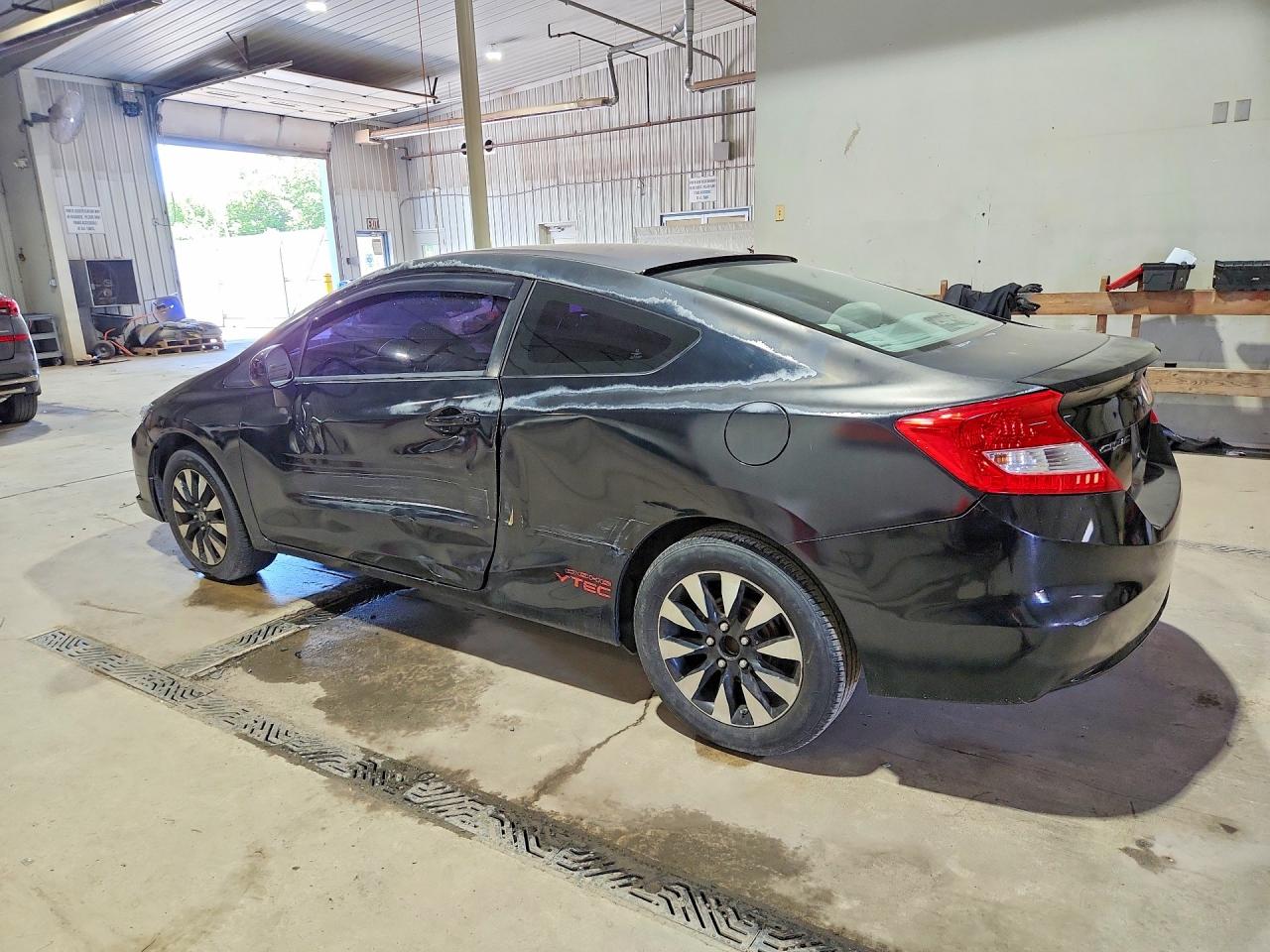 2012 Honda Civic Lx Black vin: 2HGFG3B56CH553074