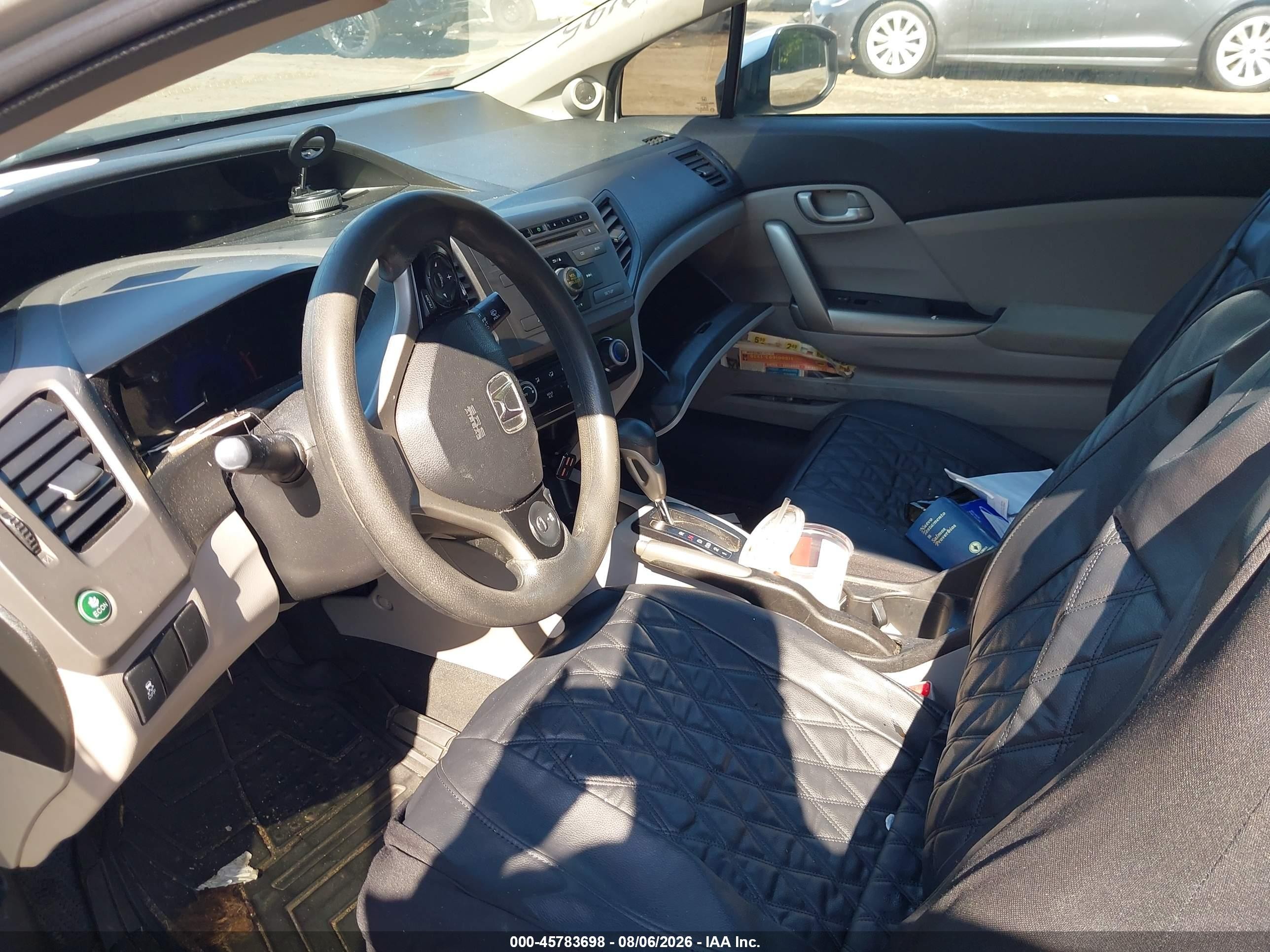 2012 Honda Civic Lx Silver vin: 2HGFG3B56CH559182