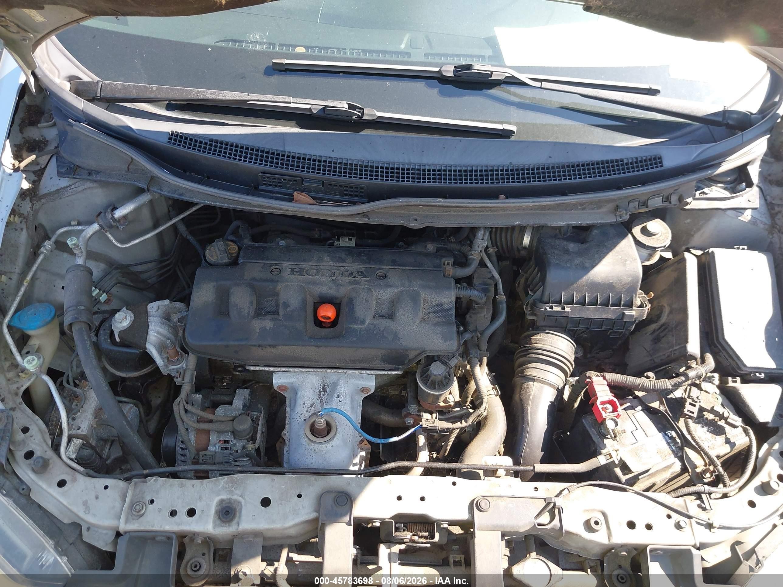 2012 Honda Civic Lx Silver vin: 2HGFG3B56CH559182