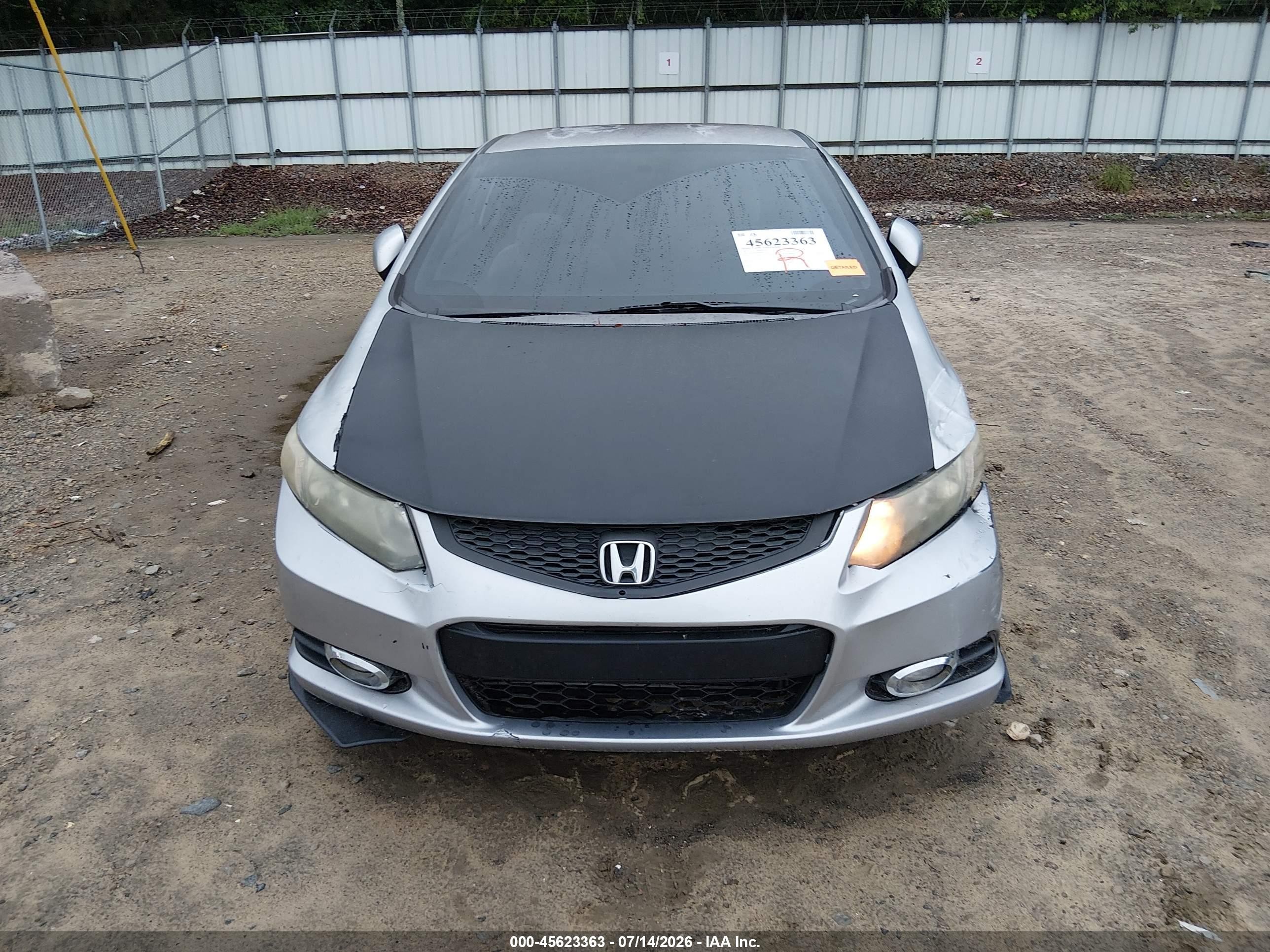 2013 Honda Civic Lx Silver vin: 2HGFG3B56DH523249