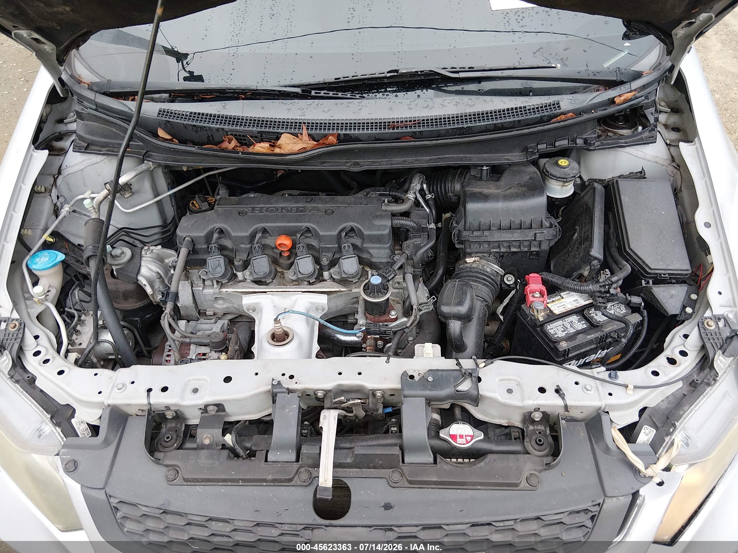 2013 Honda Civic Lx Silver vin: 2HGFG3B56DH523249