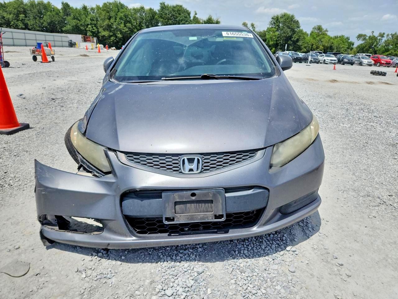 2013 Honda Civic Lx Charcoal vin: 2HGFG3B56DH523378