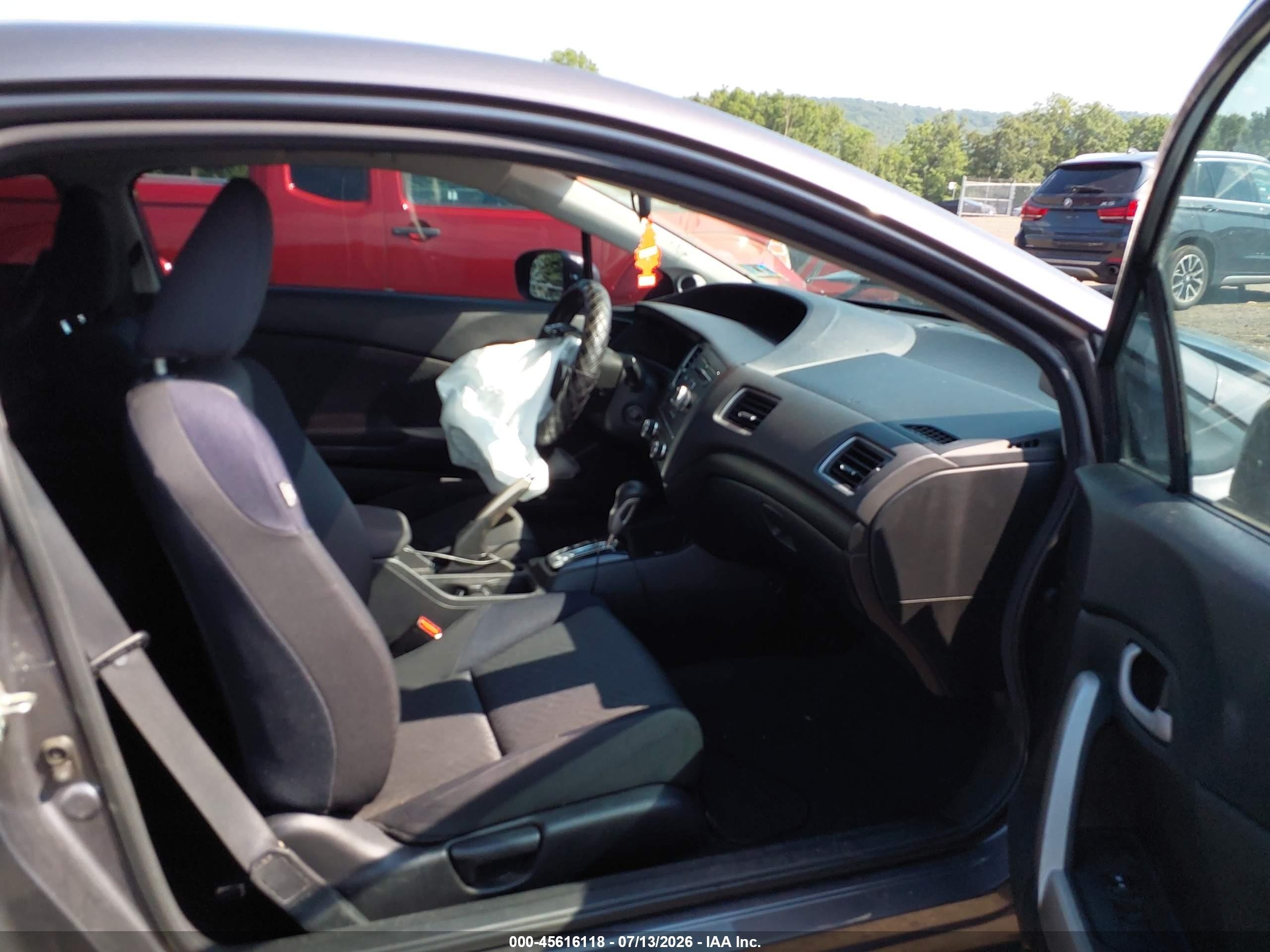 2014 Honda Civic Lx Gray vin: 2HGFG3B56EH504895