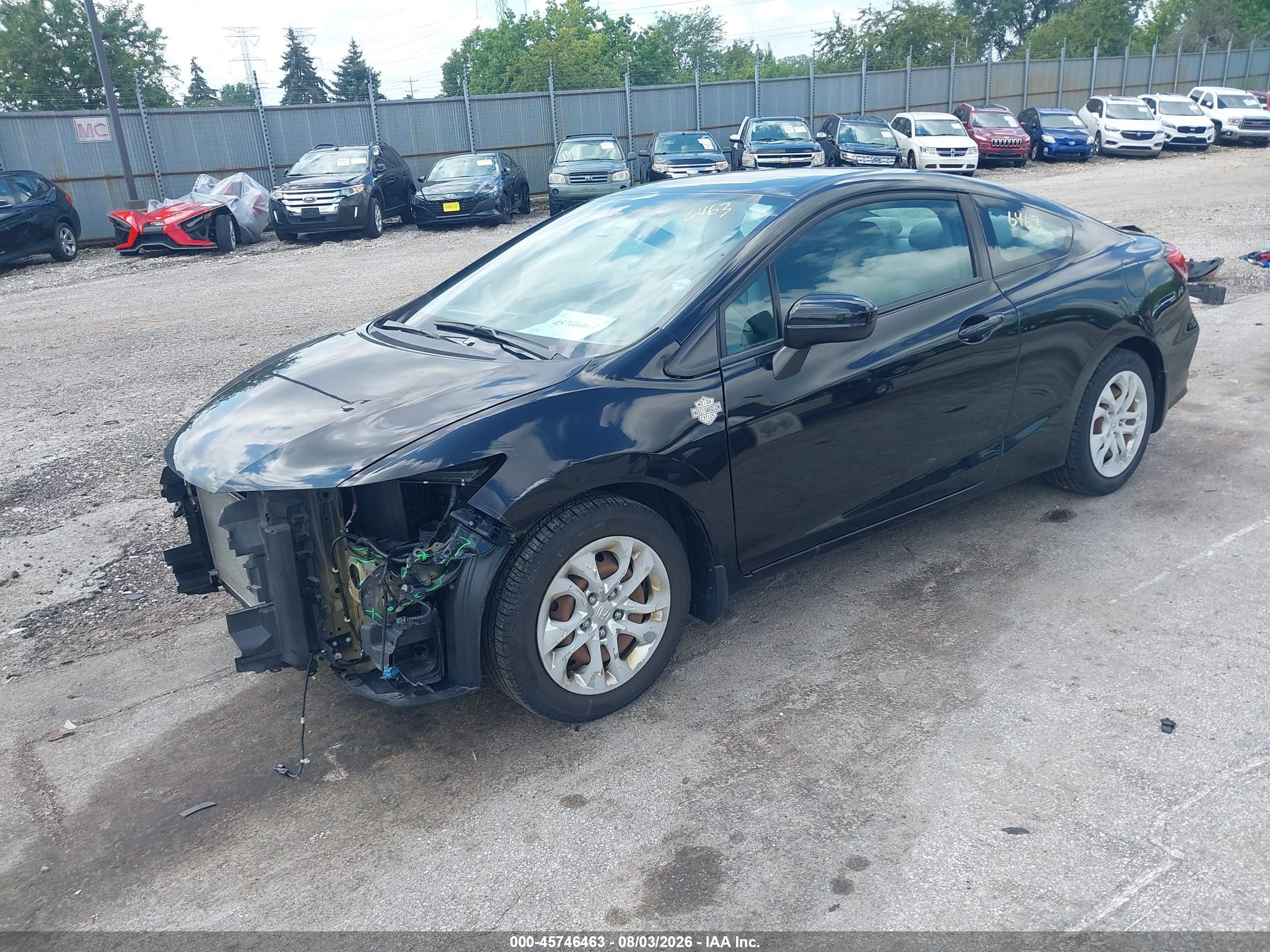 2014 Honda Civic Lx Black vin: 2HGFG3B56EH505626