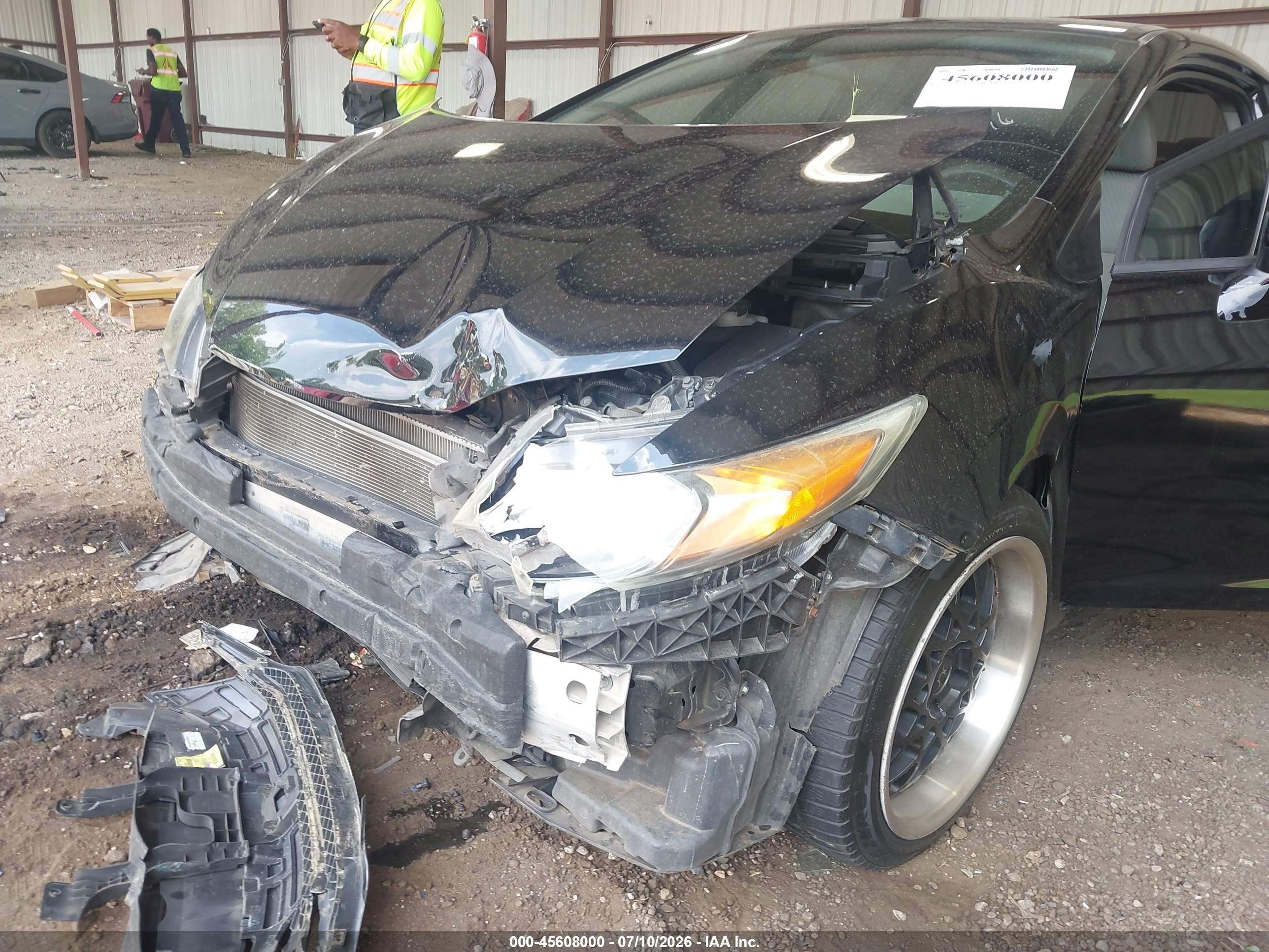 2014 Honda Civic Lx Черный vin: 2HGFG3B56EH506016