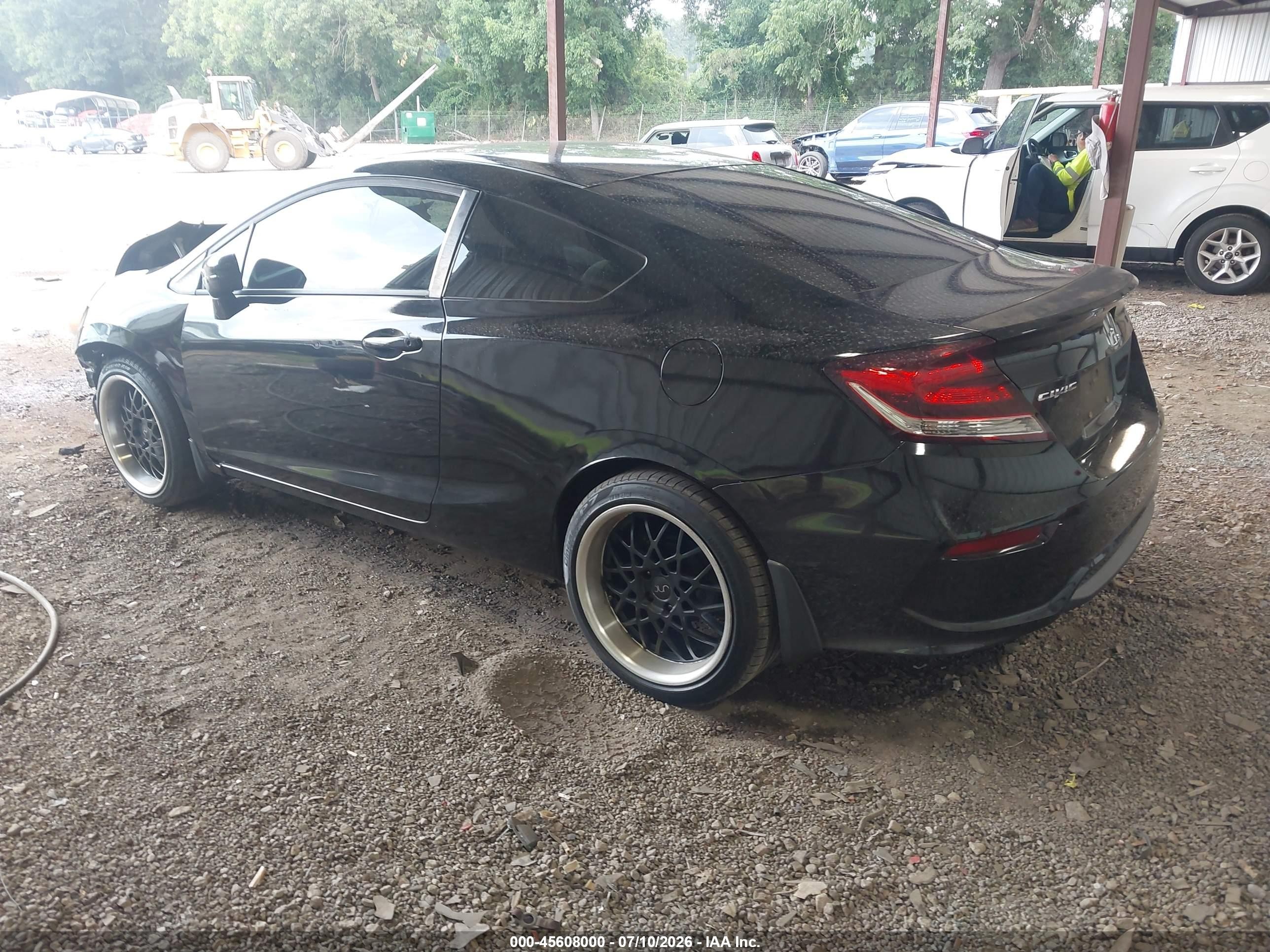 2014 Honda Civic Lx Черный vin: 2HGFG3B56EH506016